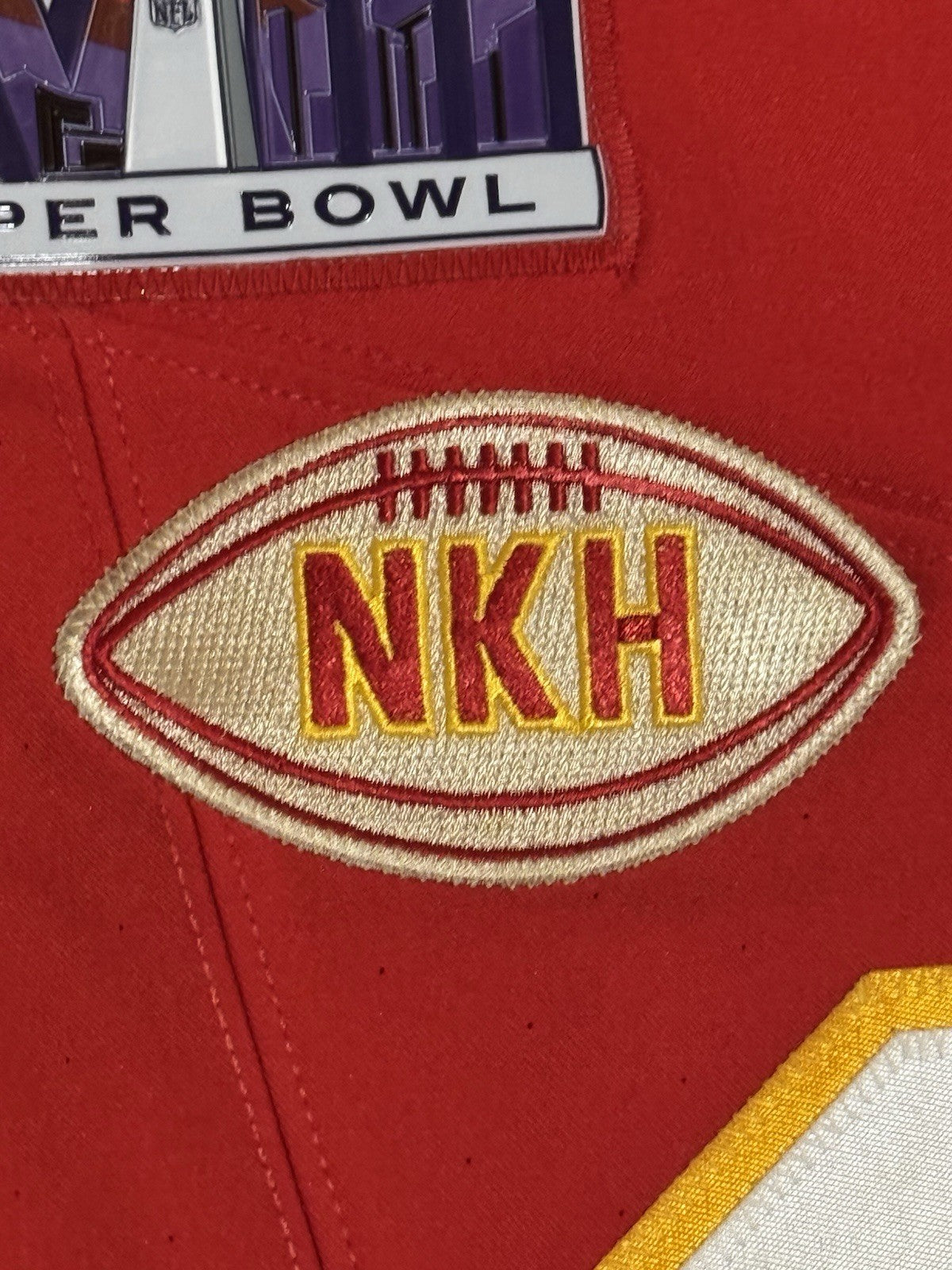 Isiah Pacheco Kansas City Chiefs Jersey #10 Nike Vapor Fuse Elite Red Size 44 (L) NFL