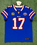Josh Allen Buffalo Bills Jersey #17 Nike Vapor Fuse Elite Blue Size 40 (M) NFL