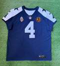 Dak Prescott Dallas Cowboys Jersey #4 Nike Vapor Fuse Elite Navy Size 48 (XL) NFL