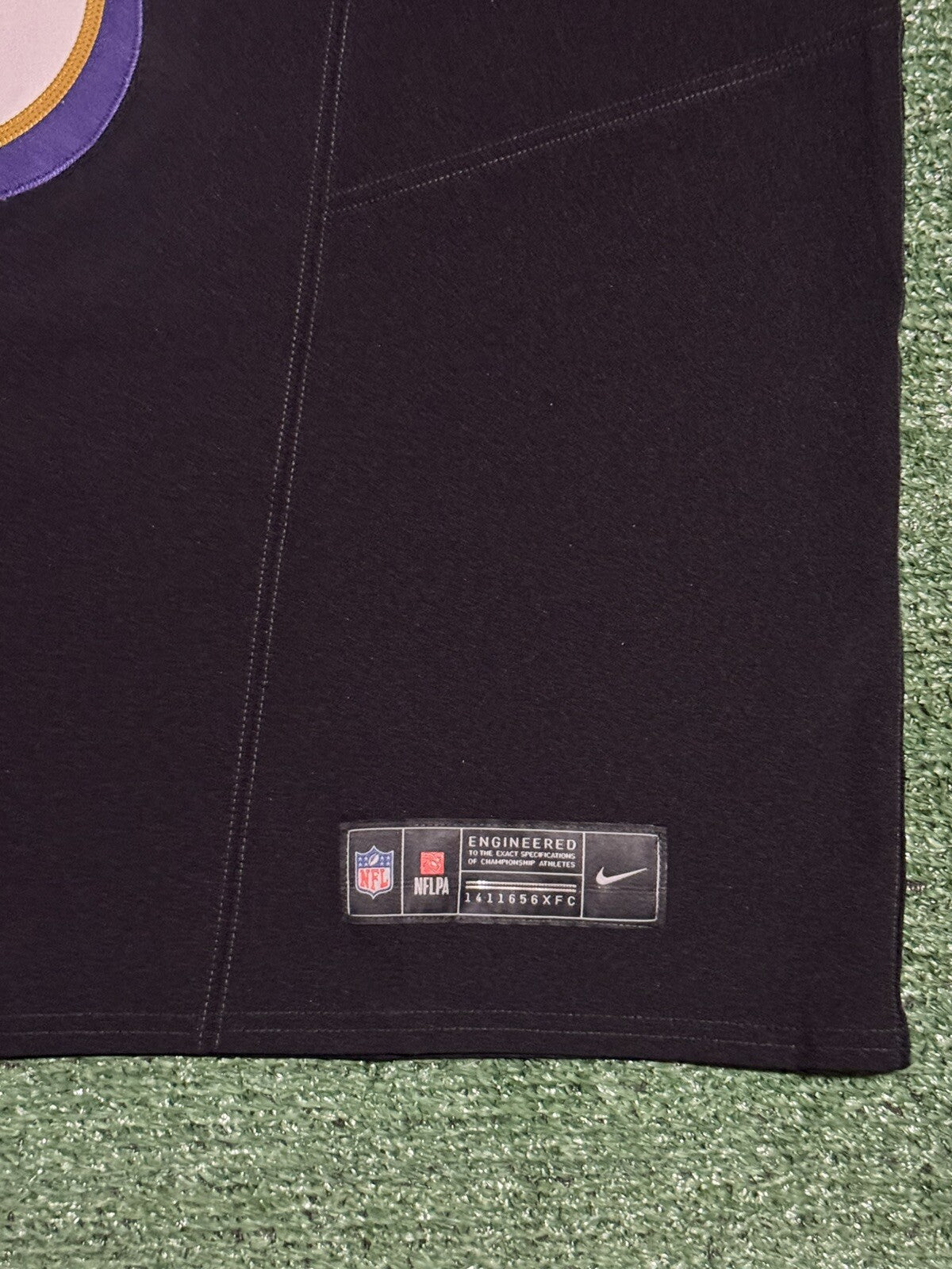 Lamar Jackson Baltimore Ravens Jersey #8 Nike Vapor FUSE Elite Black Size 48 (XL) NFL
