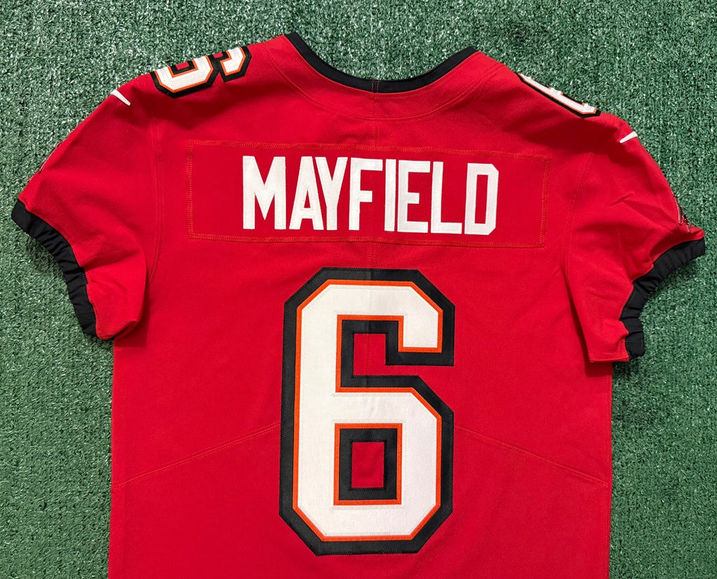 Baker Mayfield Tampa Bay Buccaneers Jersey #6 Nike Vapor Elite Red size 40 (Medium) NFL