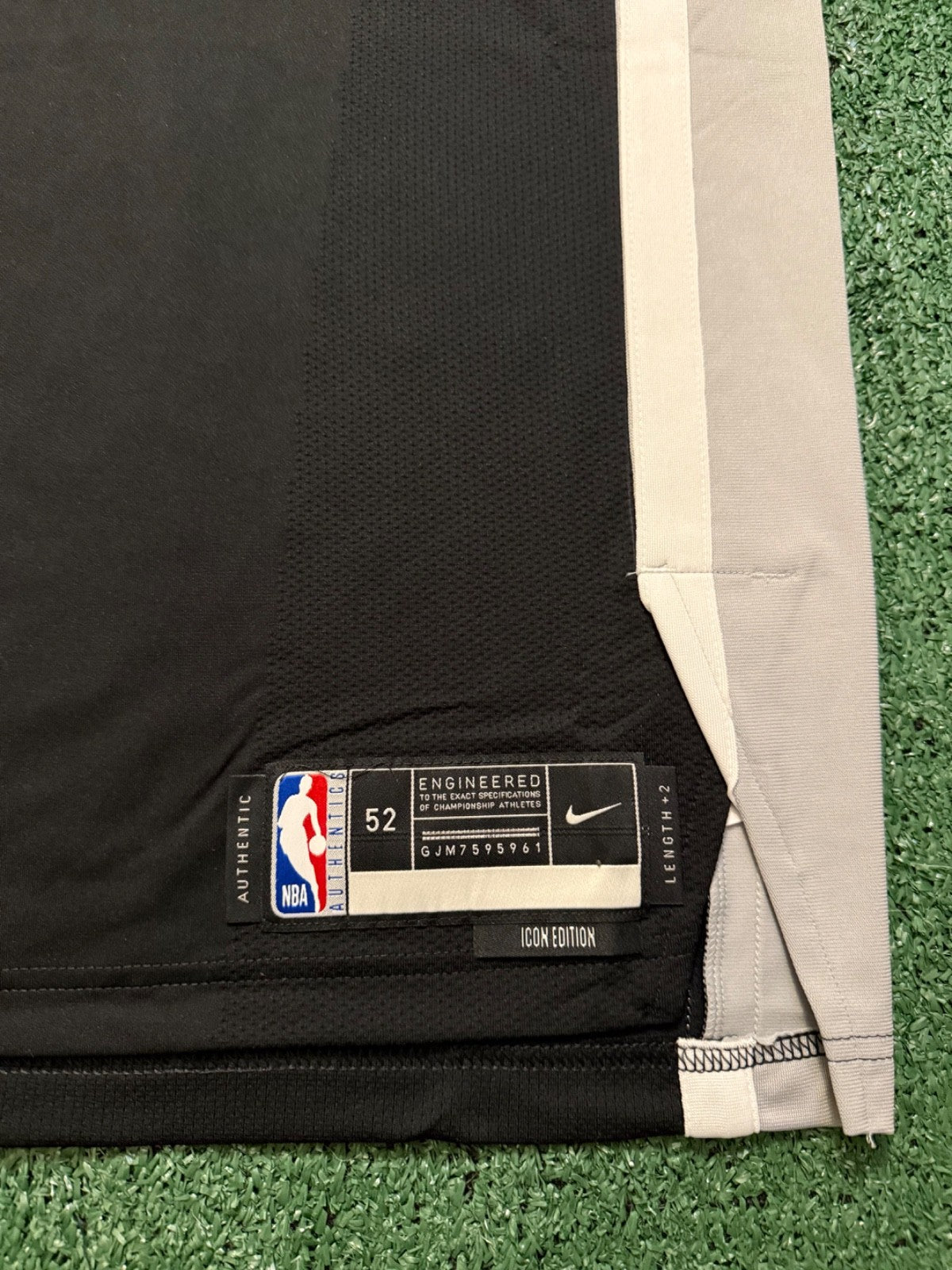 Victor Wembanyama San Antonio Spurs Jersey #1 Nike ADV Authentic White Size 52 (XL) NBA