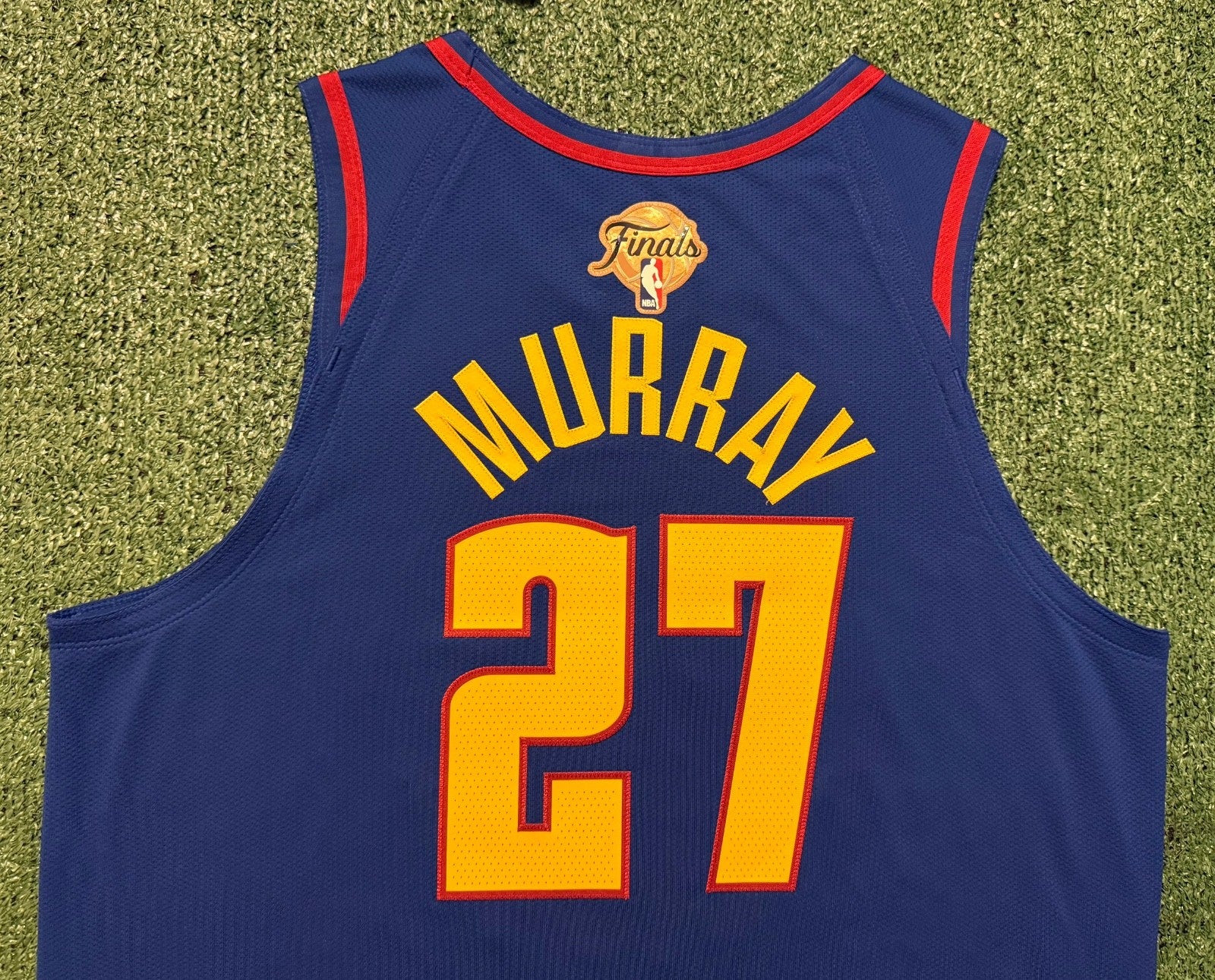 Jamal Murray Denver Nuggets Jersey #27 Nike ADV Authentic Blue Size 52 (XL) NBA