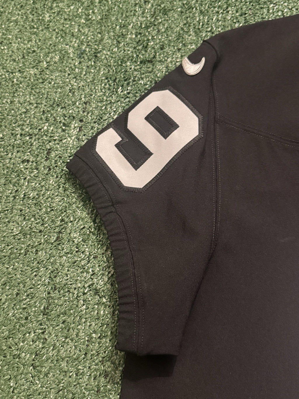 Brock Bowers Las Vegas Raiders Jersey #89 Nike Vapor Fuse Elite Black Size 48 (XL) NFL