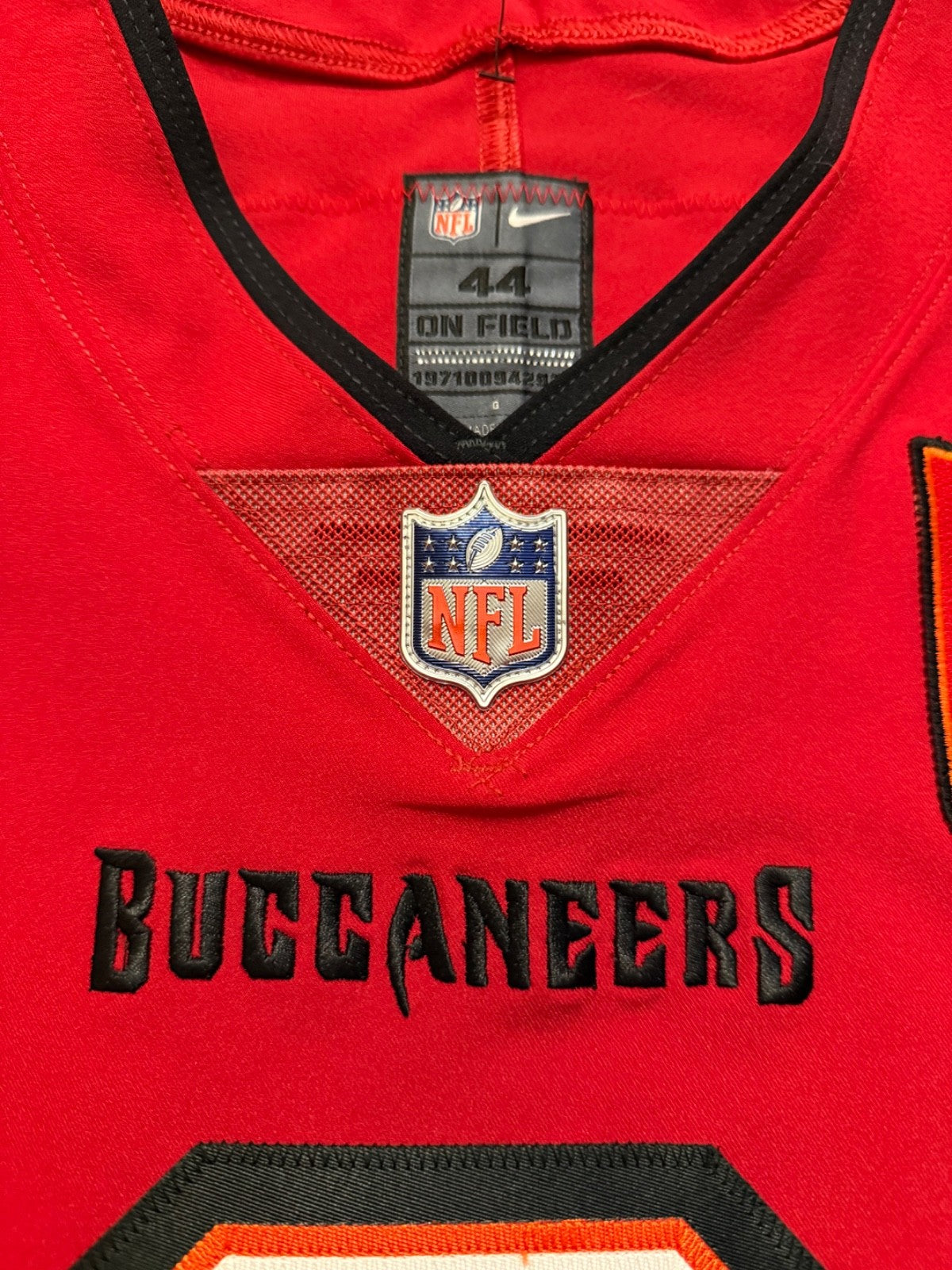 Emeka Egbuka Tampa Bay Buccaneers Jersey #2 Nike Vapor Elite red Size 44 (Large) NFL