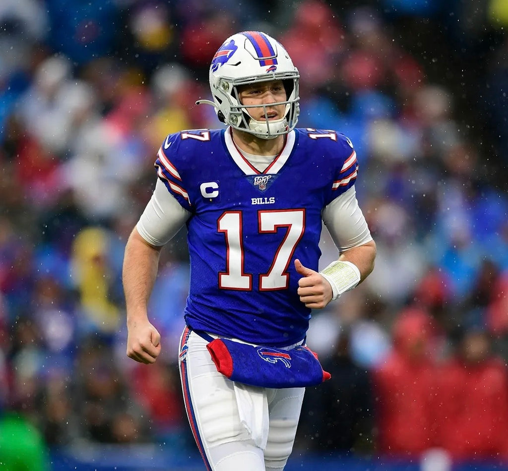 Josh Allen Buffalo Bills Jersey #17 Nike Vapor Elite Blue Size 48 (XL) NFL