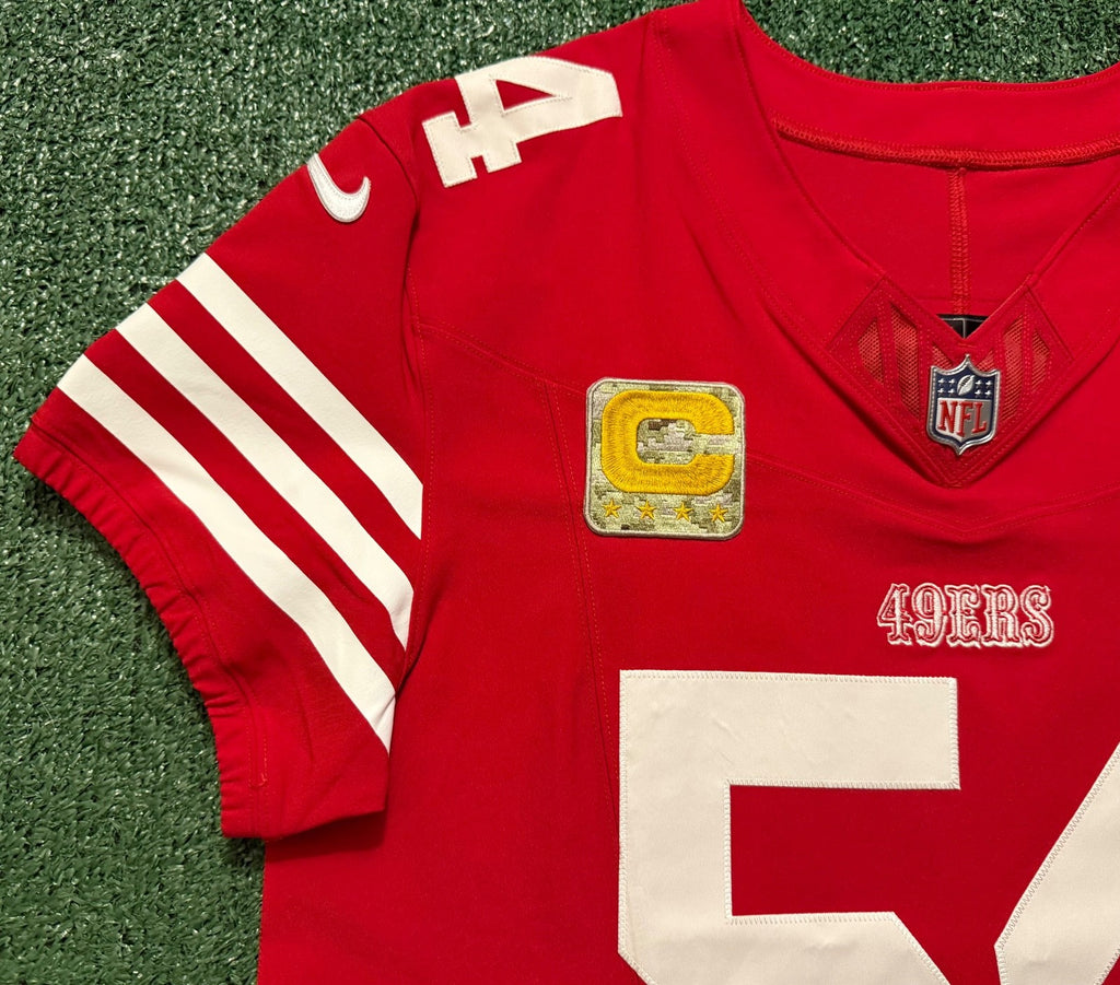 Fred Warner San Francisco 49ers
Jersey #54 Nike Vapor FUSE Elite red Size 44 (Large) NFL