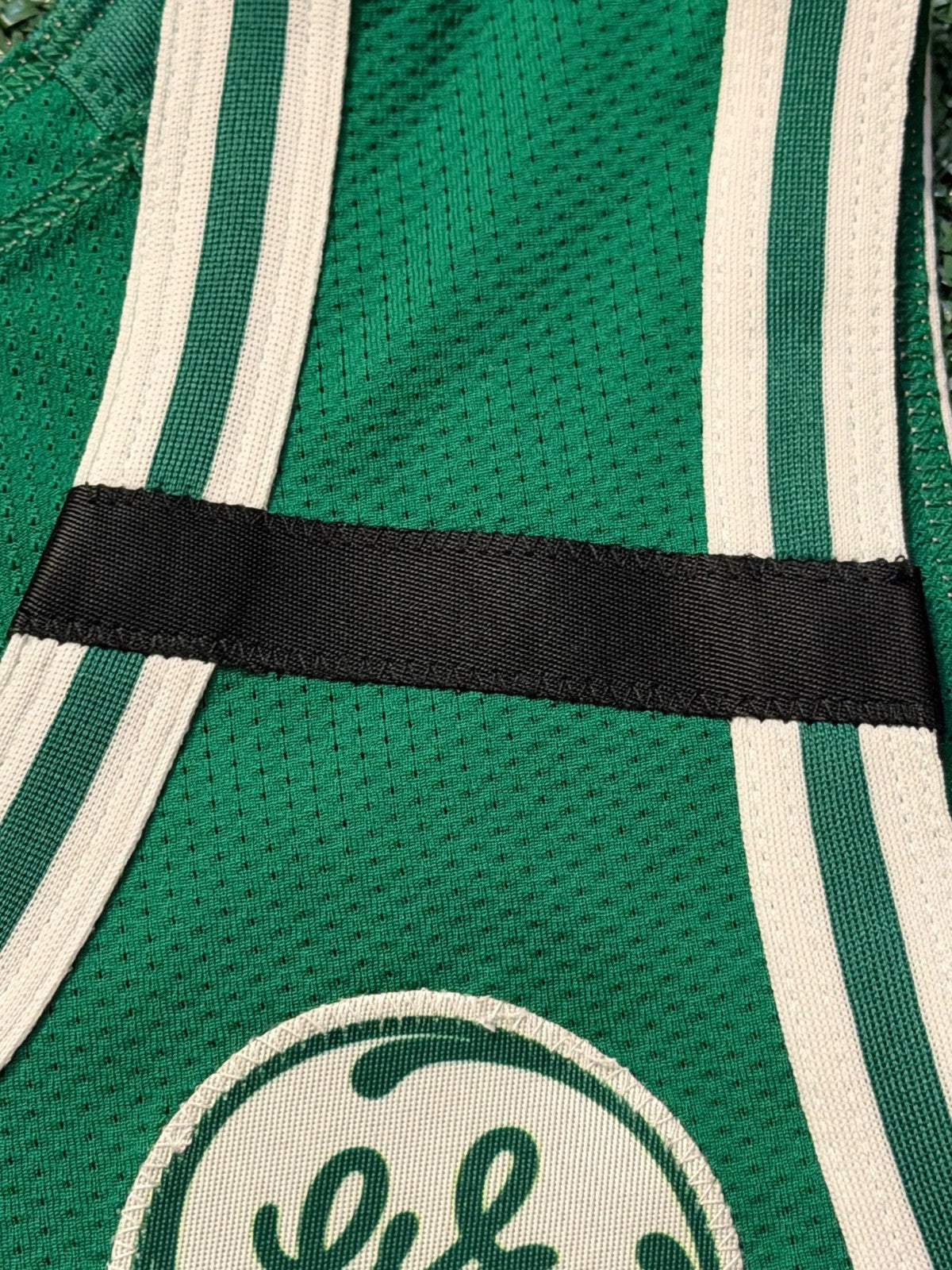 Jayson Tatum Boston Celtics Jersey #0 Nike VaporKnit Authentic Green Size 52 (XL) NBA