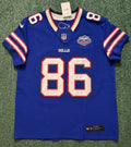 Dalton Kincaid Buffalo Bills Jersey #86 Nike Vapor Fuse Elite Blue Size 44 (L) NFL