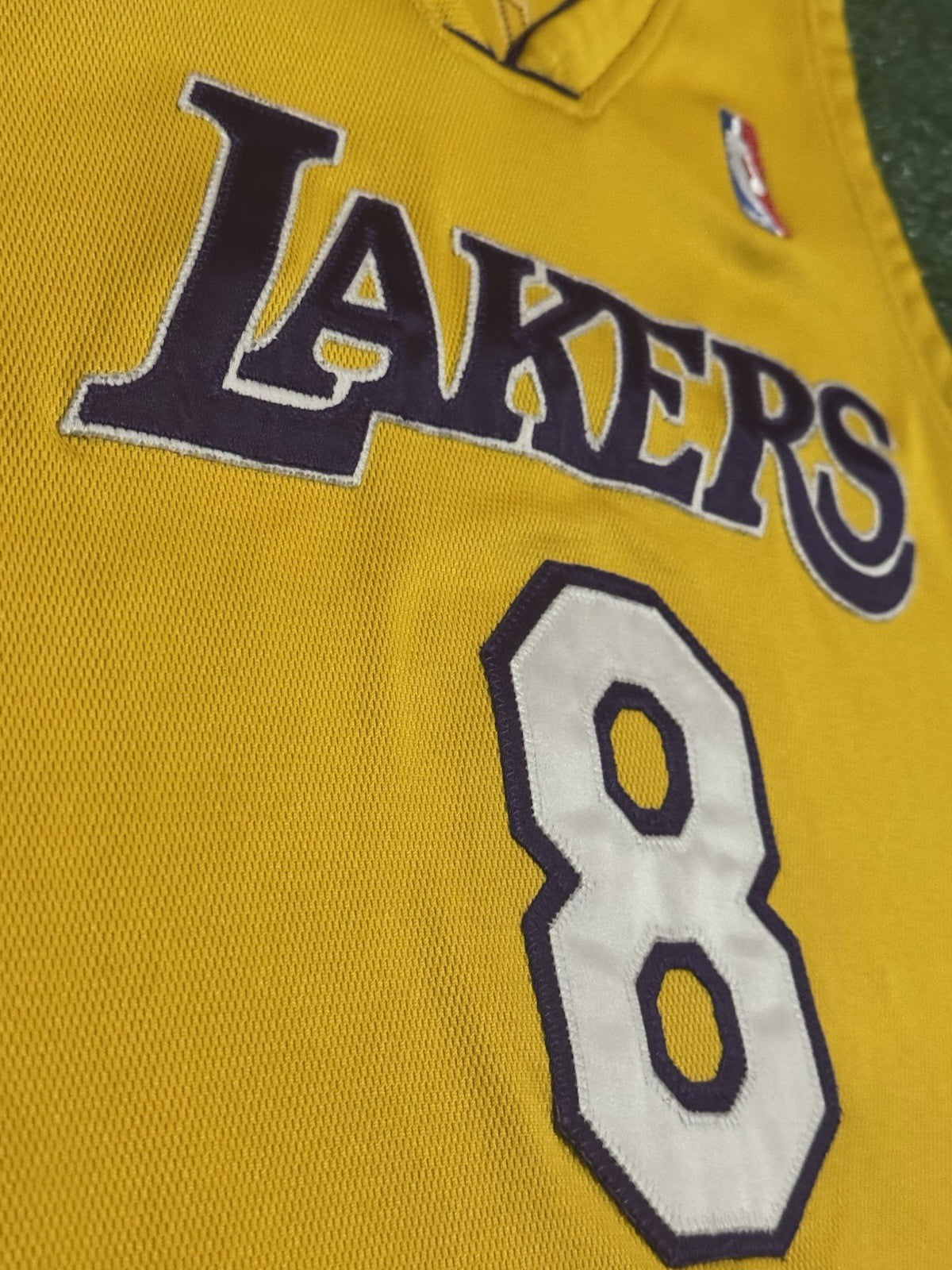 Kobe Bryant Los Angeles Lakers Jersey #8 Nike Authentic Gold Size 44 (L) NBA