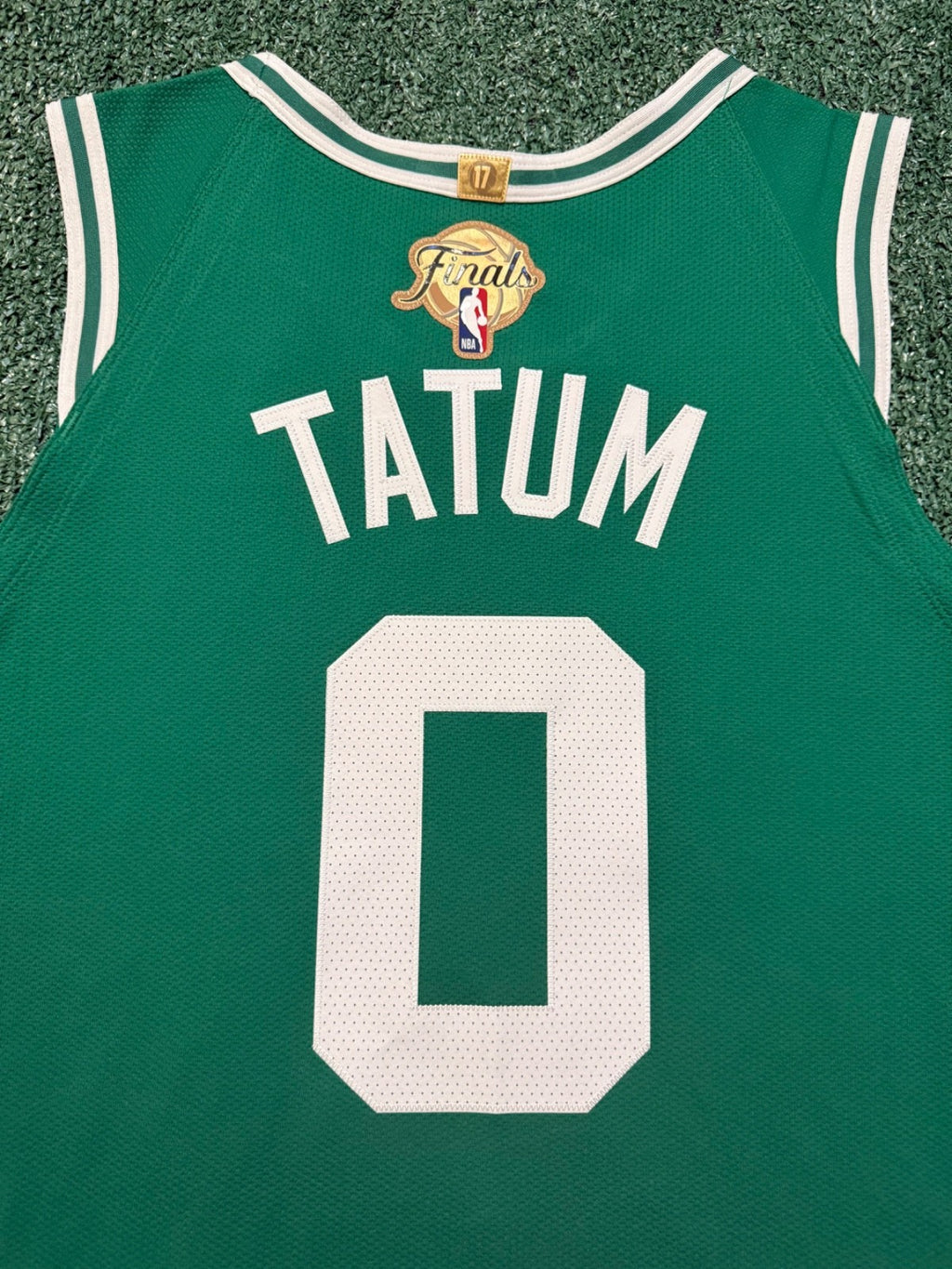 Jayson Tatum Boston Celtics Jersey #0 Nike ADV Authentic Green Size 52 (XL) NBA
