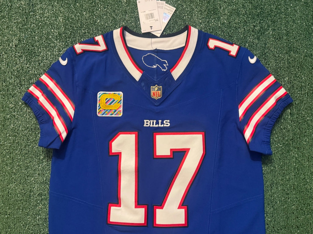 Josh Allen Buffalo Bills Jersey #17 Nike Vapor Fuse Elite Blue Size 40 (M) NFL