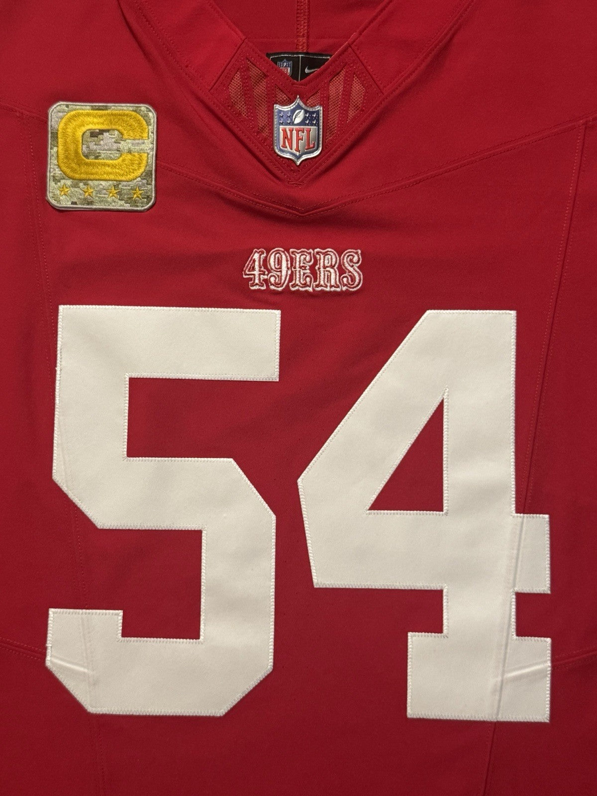 Fred Warner San Francisco 49ers
Jersey #54 Nike Vapor FUSE Elite red Size 48 (XL) NFL