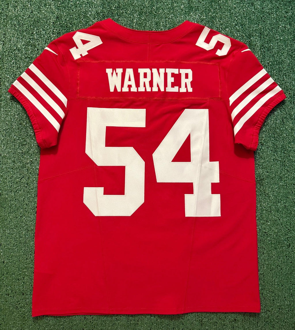 Fred Warner San Francisco 49ers
Jersey #54 Nike Vapor FUSE Elite red Size 44 (Large) NFL