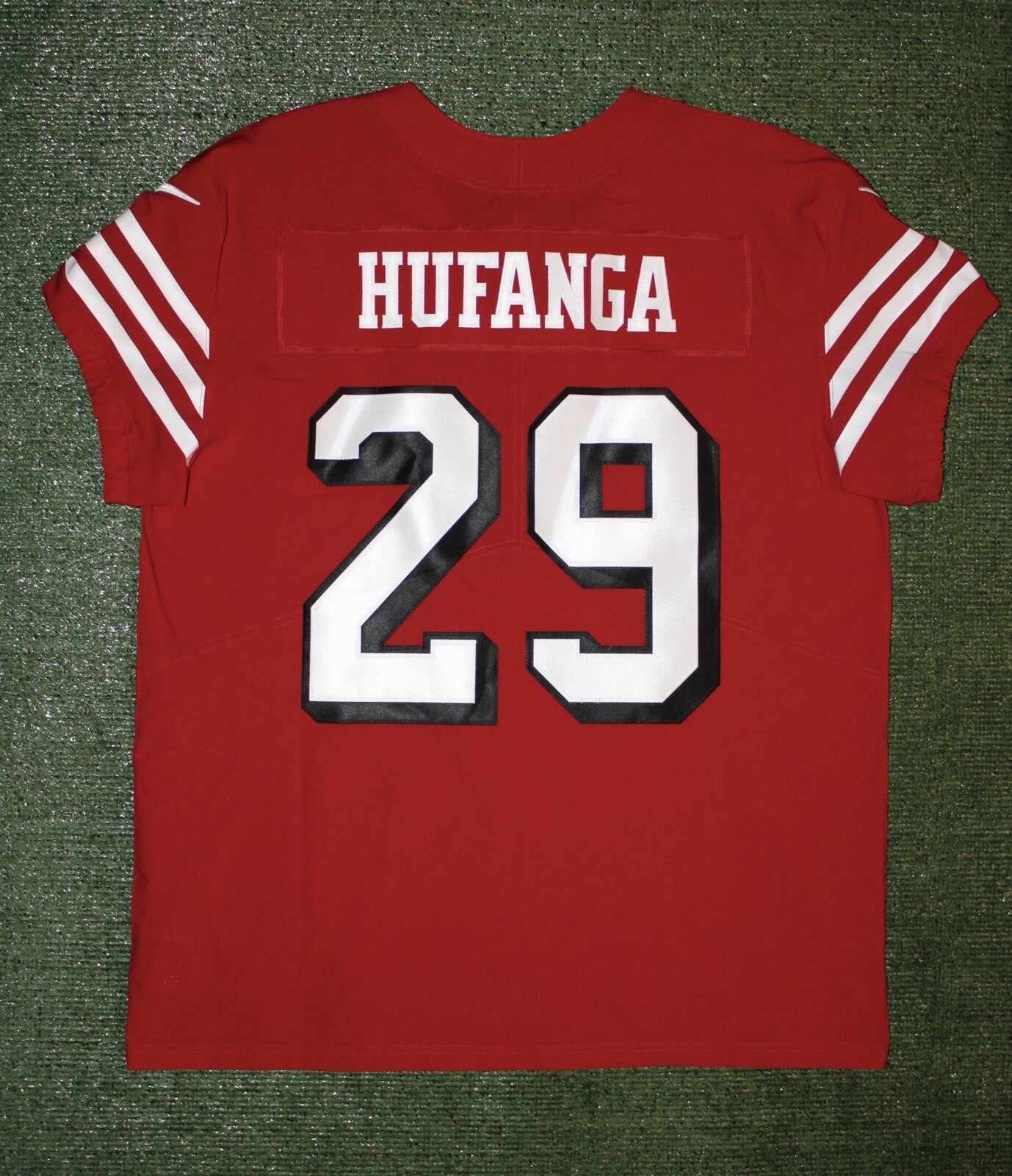 Talanoa Hufanga San Francisco 49ers Jersey #29 Nike Vapor FUSE Elite red Size 48 (XL) NFL