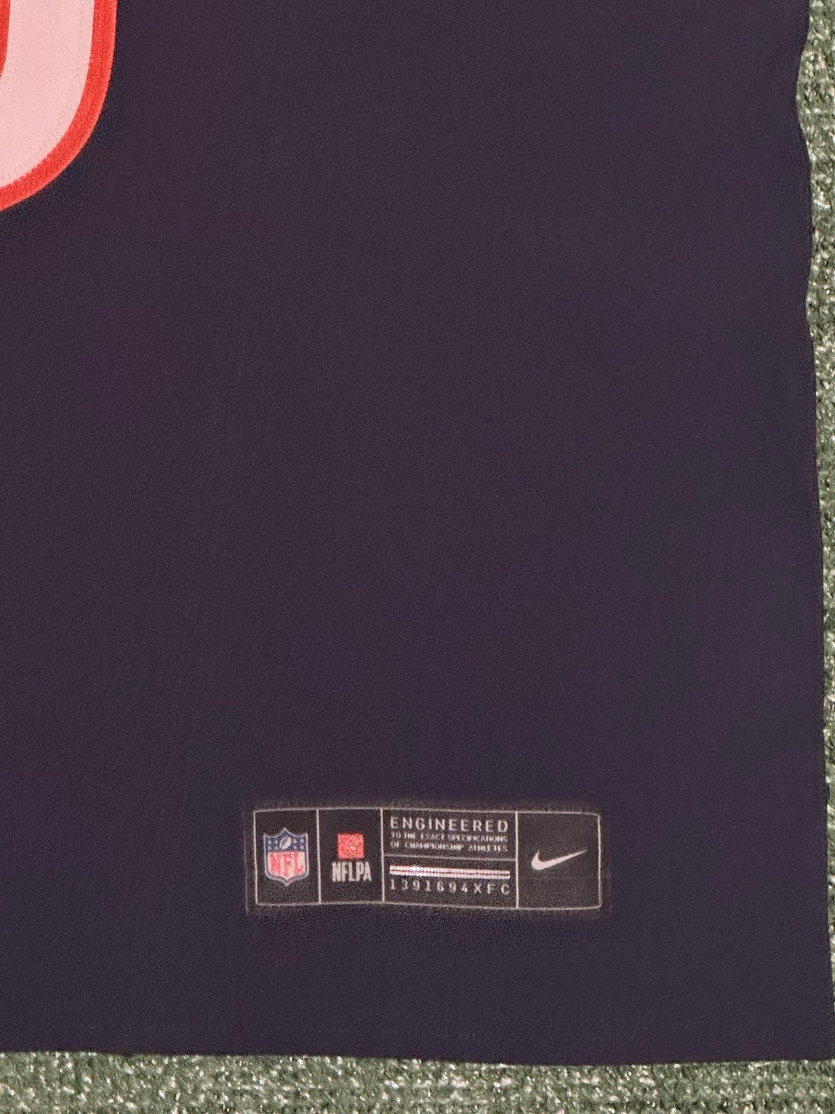 Caleb Williams Chicago Bears Jersey #18 Nike Vapor FUSE Elite Navy Size 44 (Large) NFL