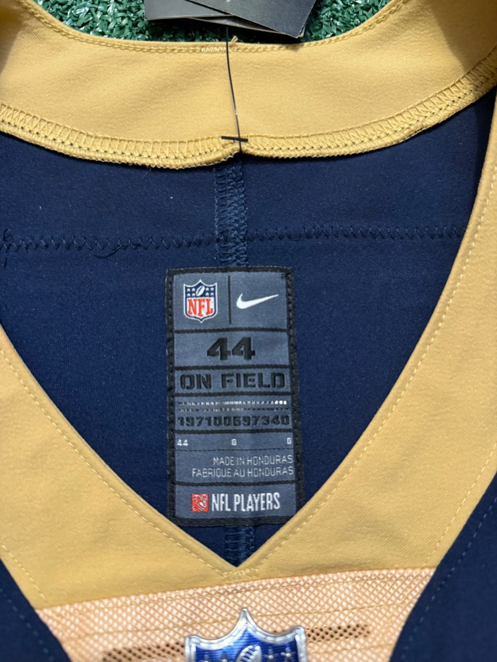 Aaron Donald Los Angeles Rams Jersey #99 Nike Vapor Elite Blue Size 44 (Large) NFL