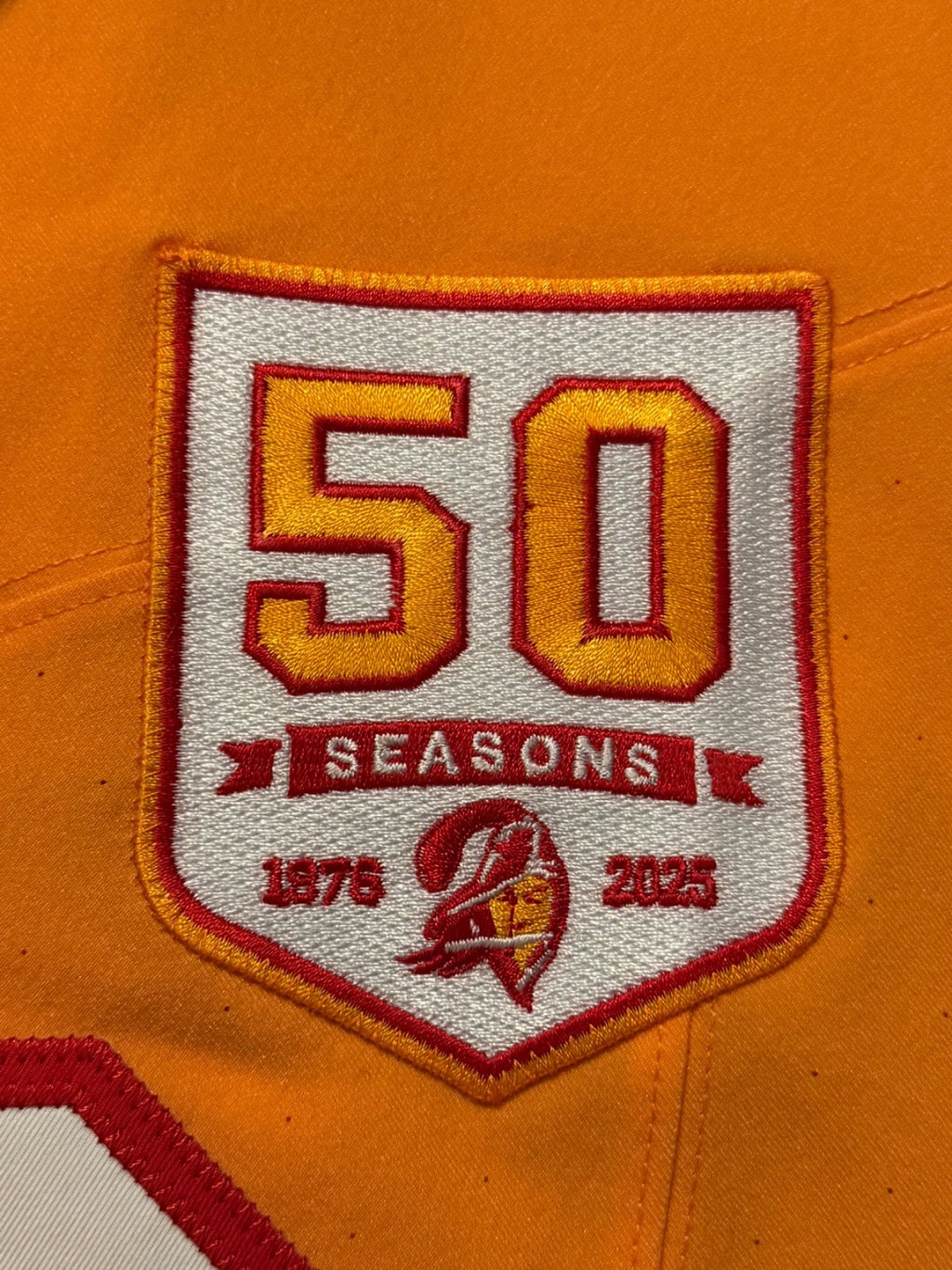 Mike Evans Tampa Bay Buccaneers Jersey #13 Nike Vapor FUSE Elite Orange Creamsicle Size 40 (Medium) NFL
