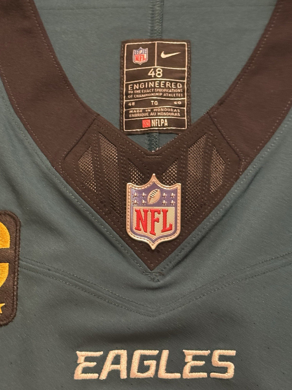 Jalen Hurts Philadelphia Eagles Jersey #1 Nike Vapor FUSE Elite Green size 48 (XL) NFL