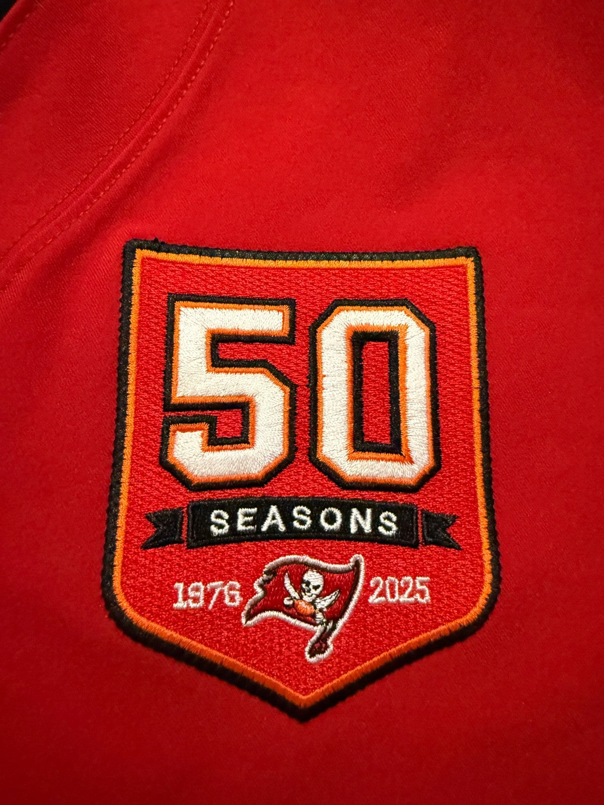 Emeka Egbuka Tampa Bay Buccaneers Jersey #2 Nike Vapor Elite red Size 44 (Large) NFL