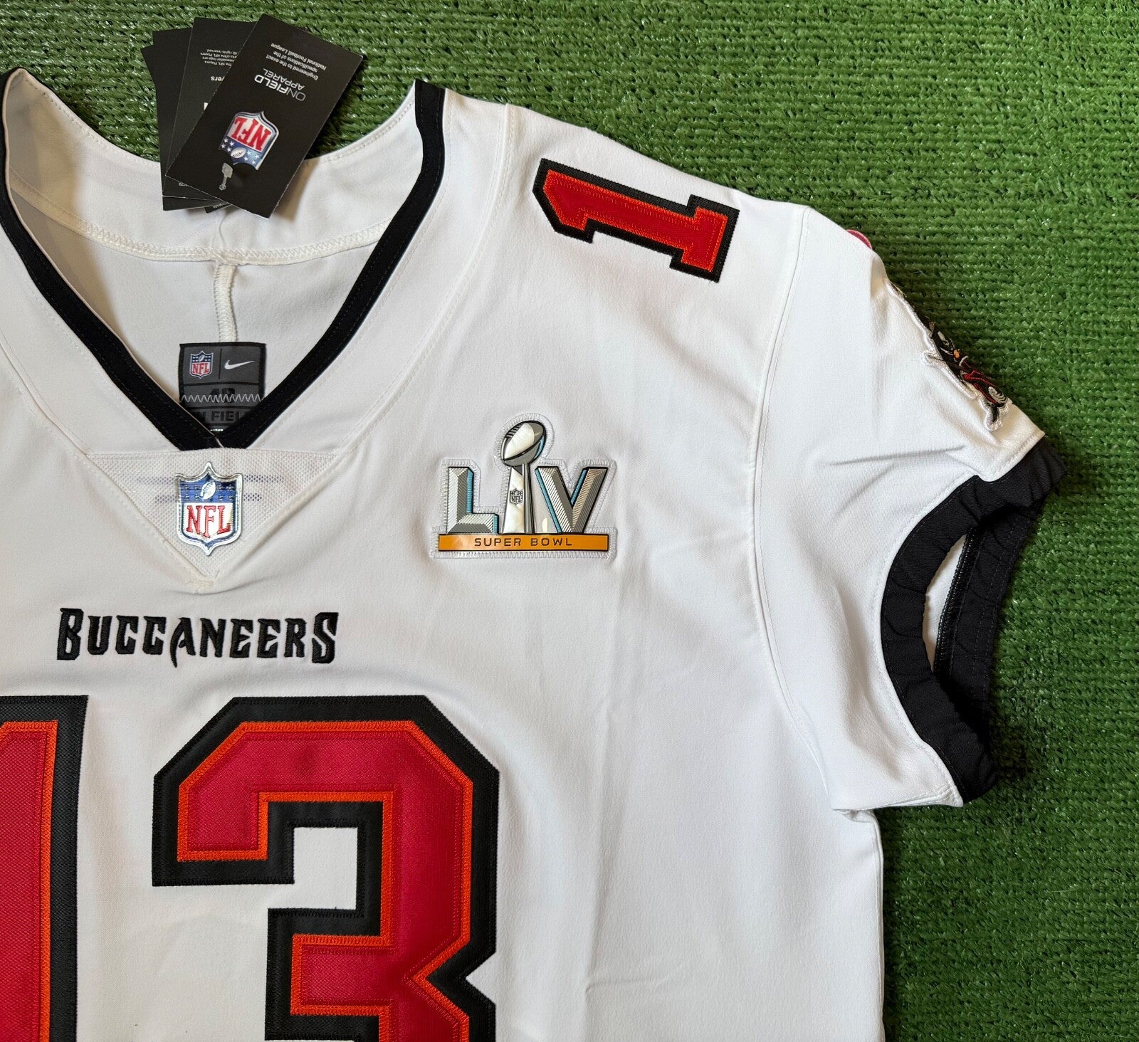 Mike Evans Tampa Bay Buccaneers Jersey #13 Nike Vapor Elite White Size 48 (XL) NFL