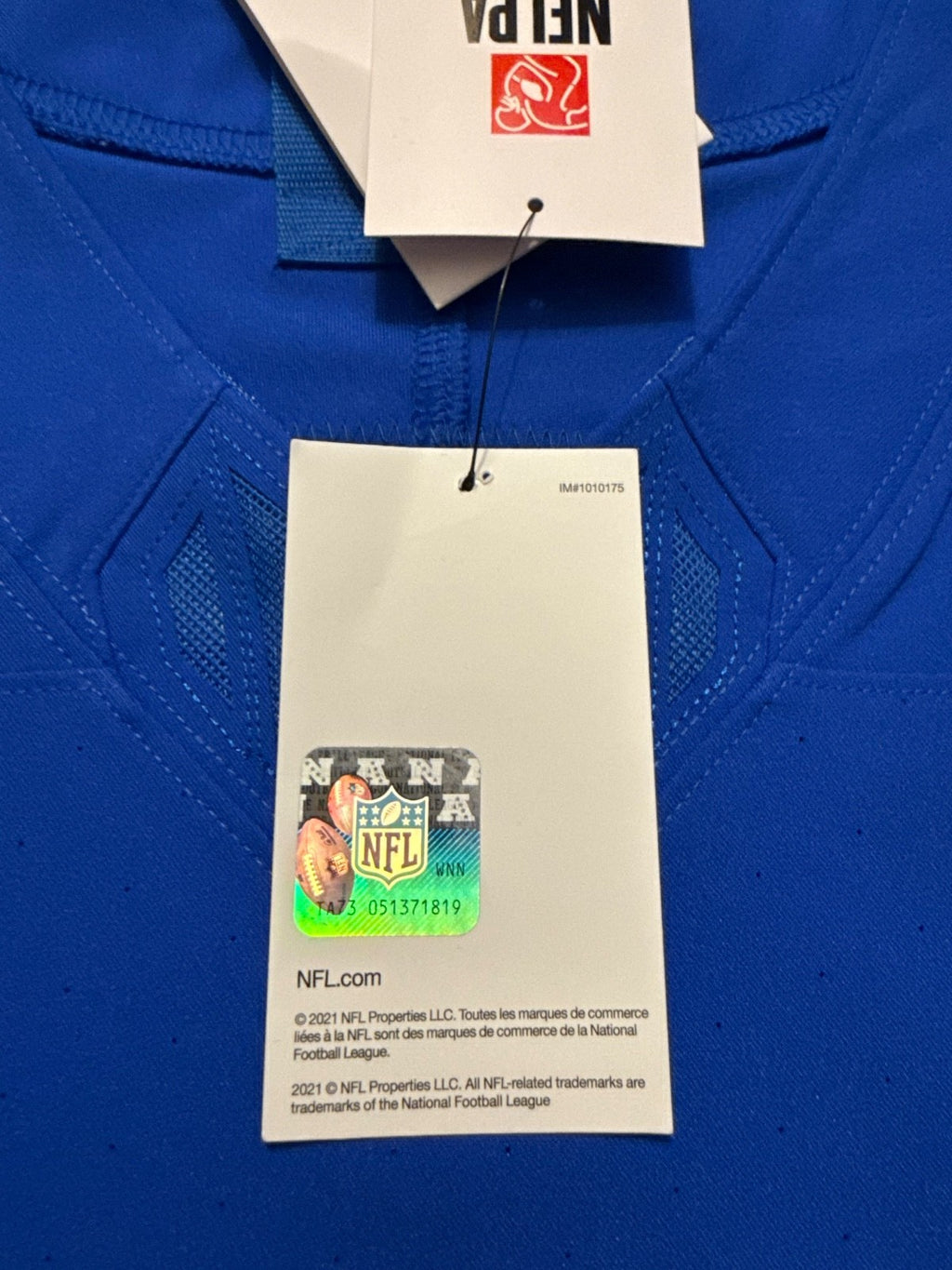 Matthew Stafford Los Angeles Rams Jersey #9 Nike Vapor FUSE Elite blue Size 40 (Medium) NFL
