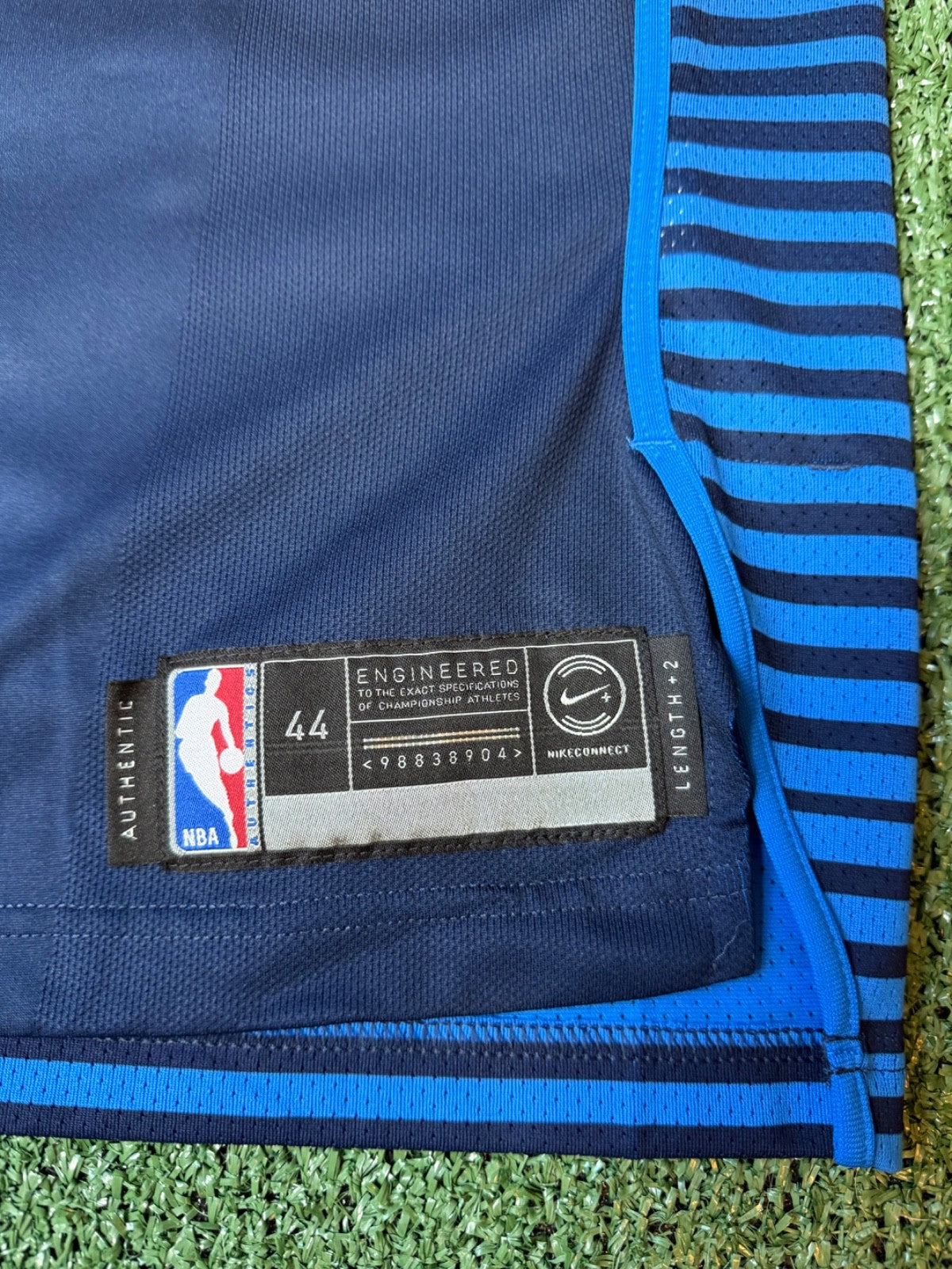 Russell Westbrook Oklahoma City Thunder Jersey #0 Nike Aeroswift Authentic Blue Size 44 (M) NBA