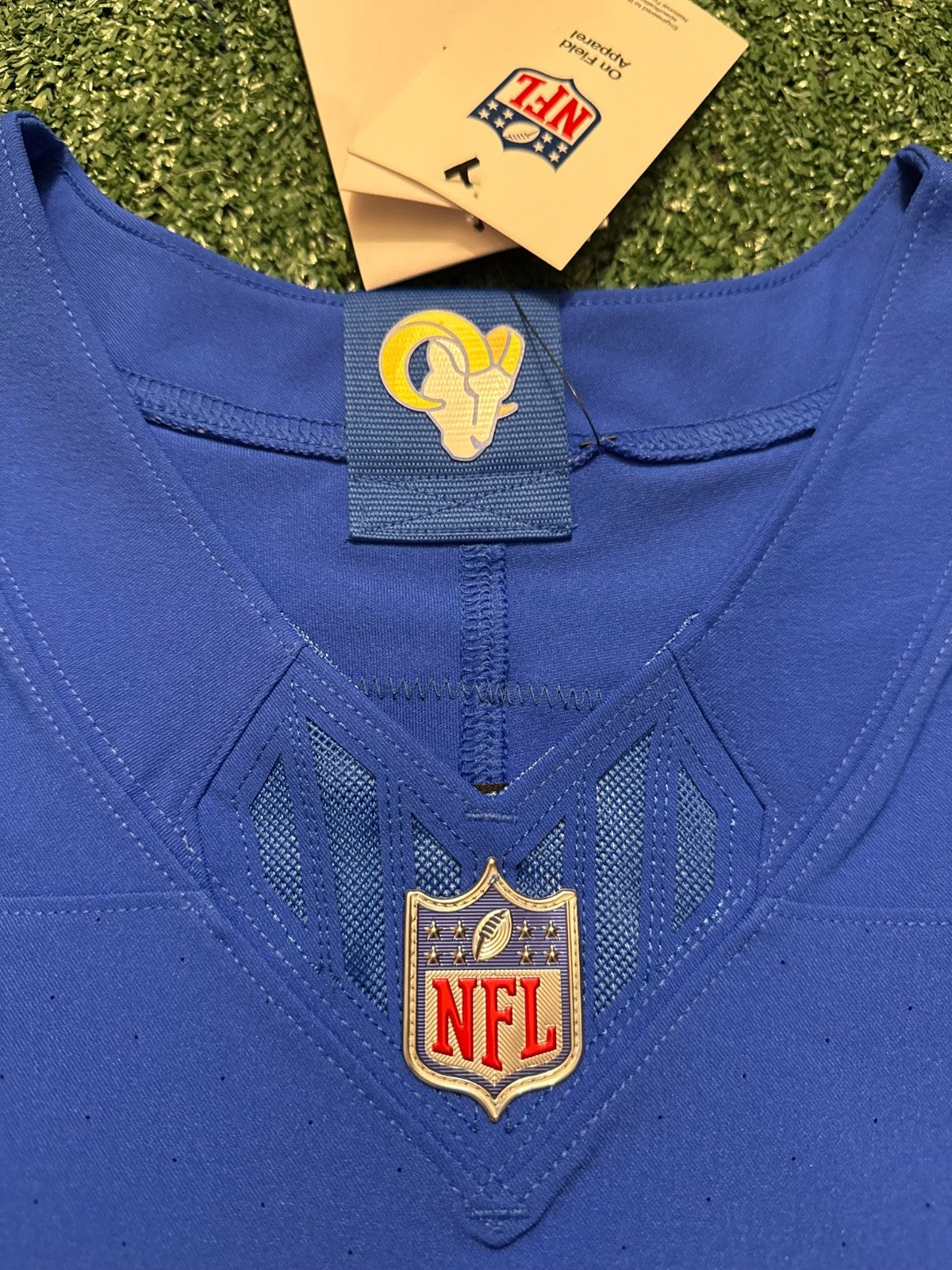 Matthew Stafford Los Angeles Rams Jersey #9 Nike Vapor FUSE Elite blue Size 40 (Medium) NFL