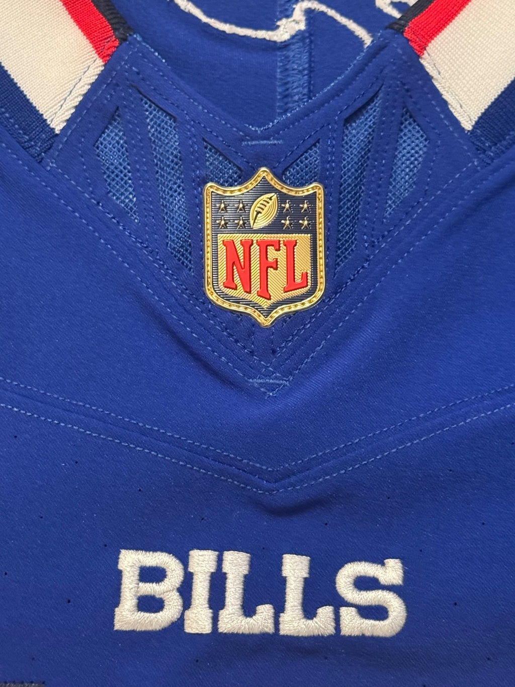 Josh Allen Buffalo Bills Jersey #17 Nike Vapor Fuse Elite Blue Size 48 (XL) NFL