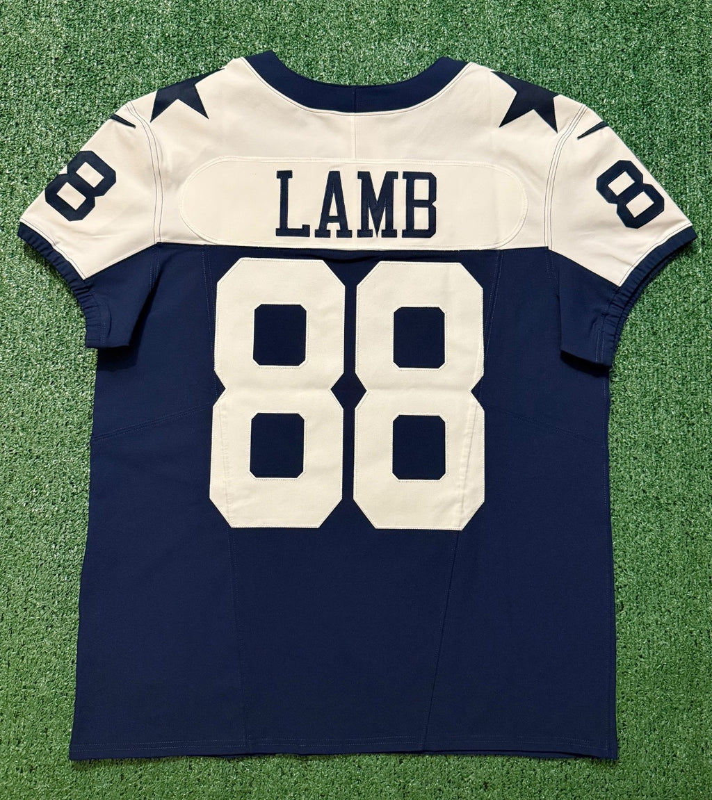 Ceedee Lamb Dallas Cowboys jersey #88 Nike Vapor FUSE Elite Navy size 44 (Large) NFL