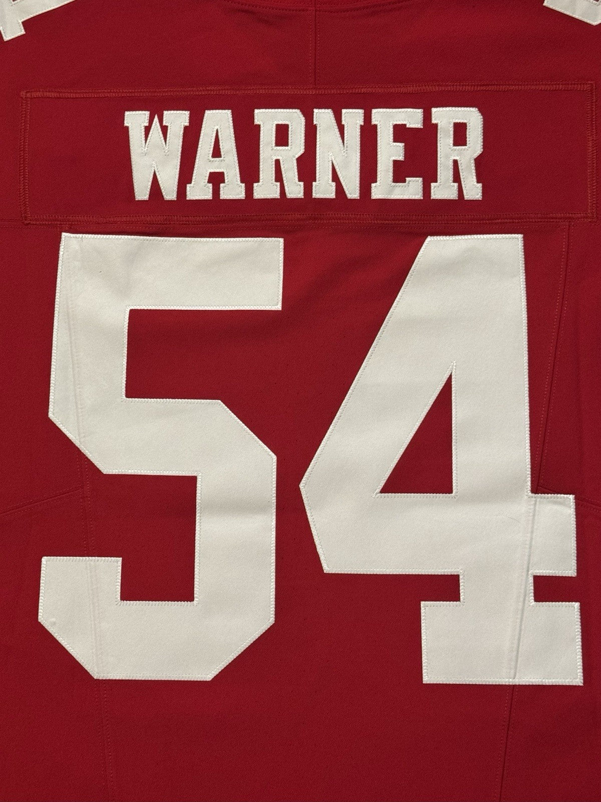 Fred Warner San Francisco 49ers
Jersey #54 Nike Vapor FUSE Elite red Size 48 (XL) NFL