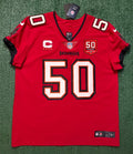 Vita Vea Tampa Bay Buccaneers Jersey #50 Nike Vapor Elite Red Size 48 (XL) NFL