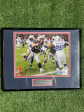Danny Woodhead New England Patriots Autographed Framed Picture 11x14 (COA)