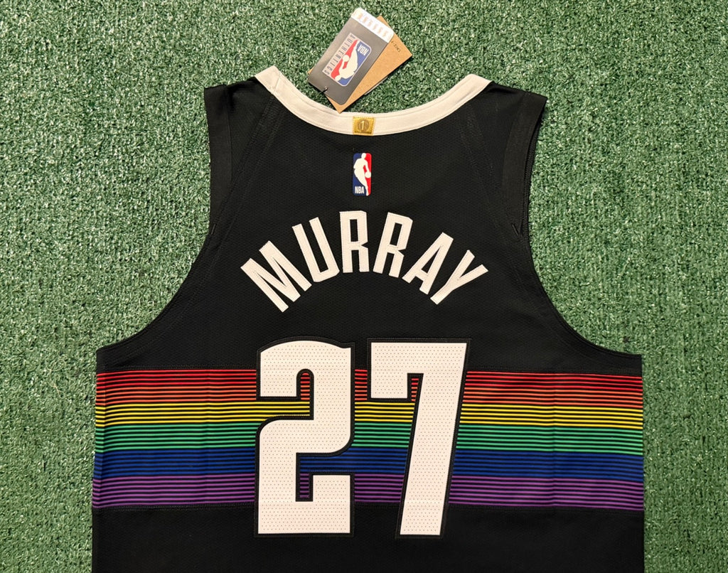 Jamal Murray Denver Nuggets Jersey #27 Nike ADV Authentic Black Size 48 (L) NBA