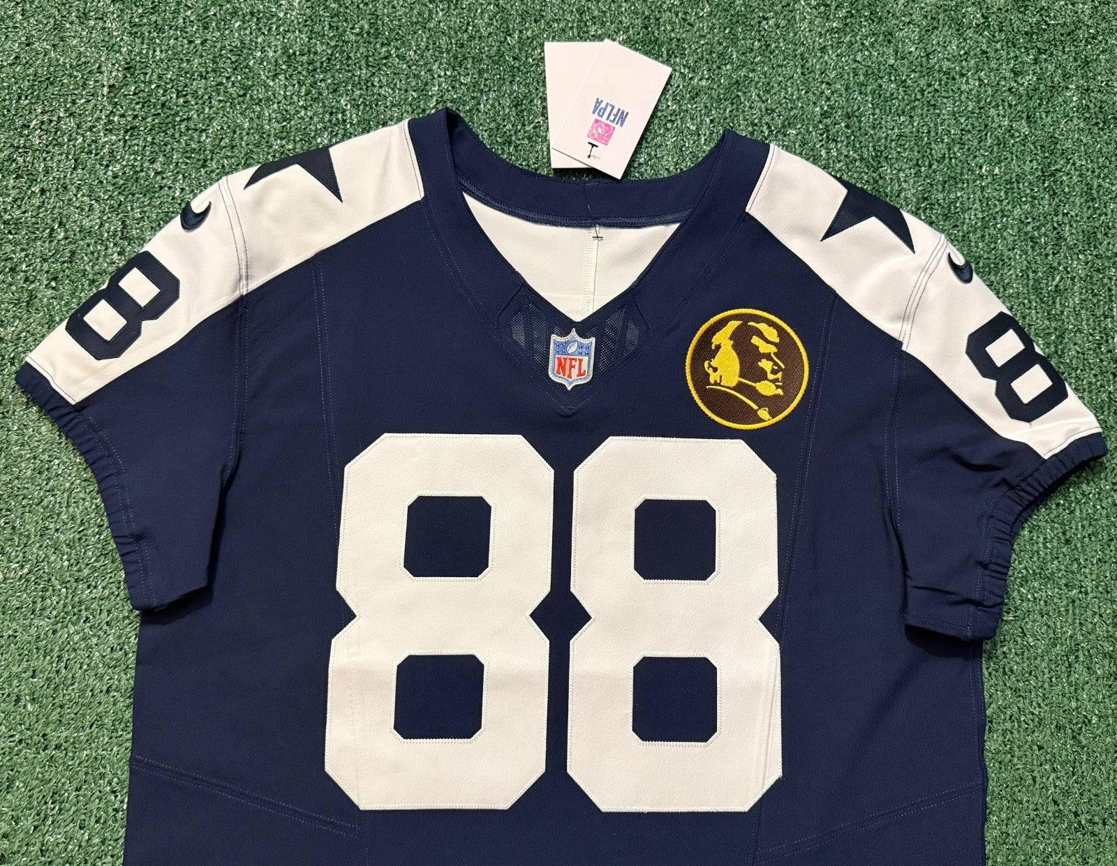 Ceedee Lamb Dallas Cowboys jersey #88 Nike Vapor FUSE Elite Navy size 44 (Large) NFL