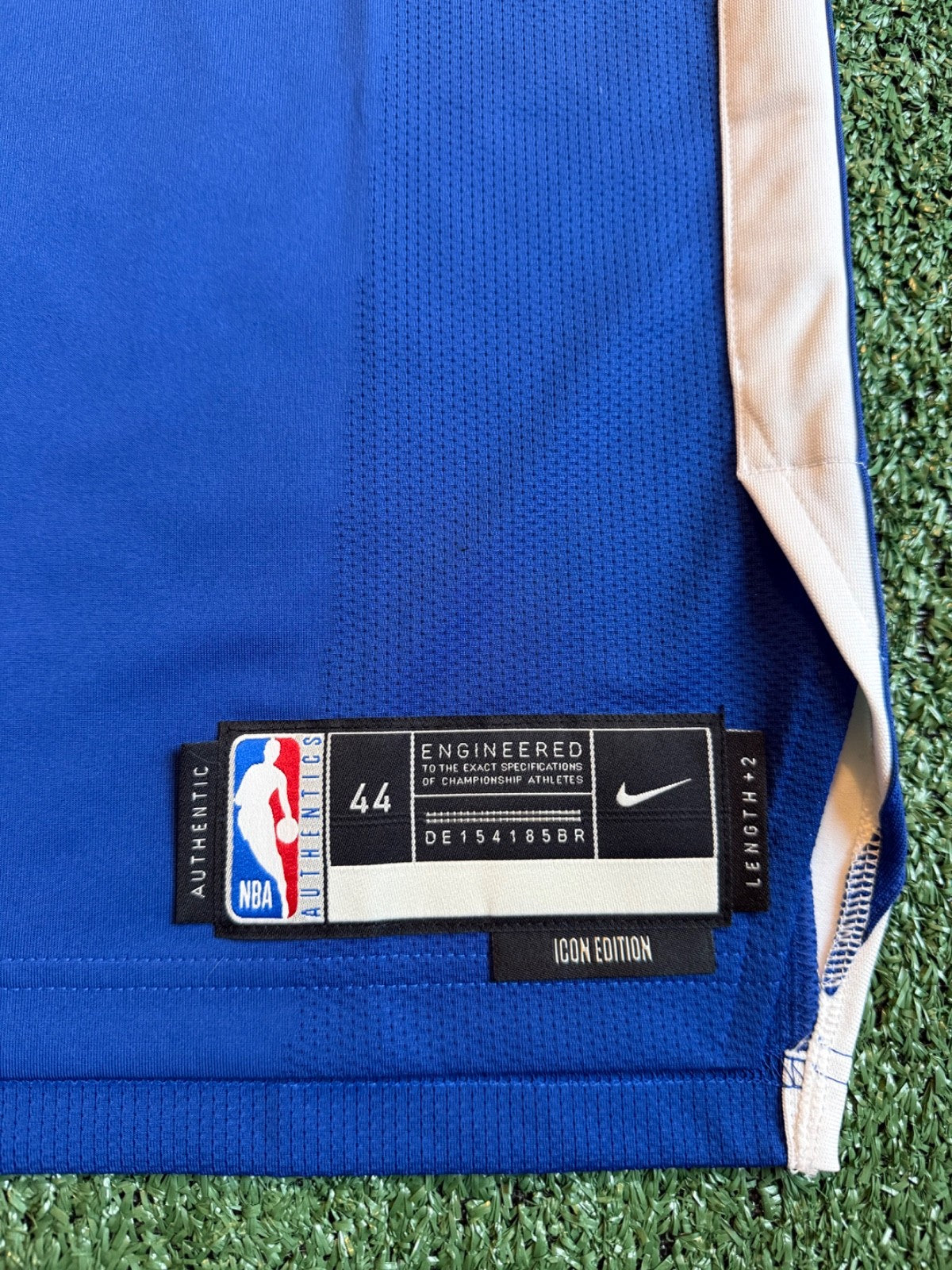 Steph Curry Golden State Warriors Jersey #30 Nike ADV Authentic Blue Size 44 (M) NBA