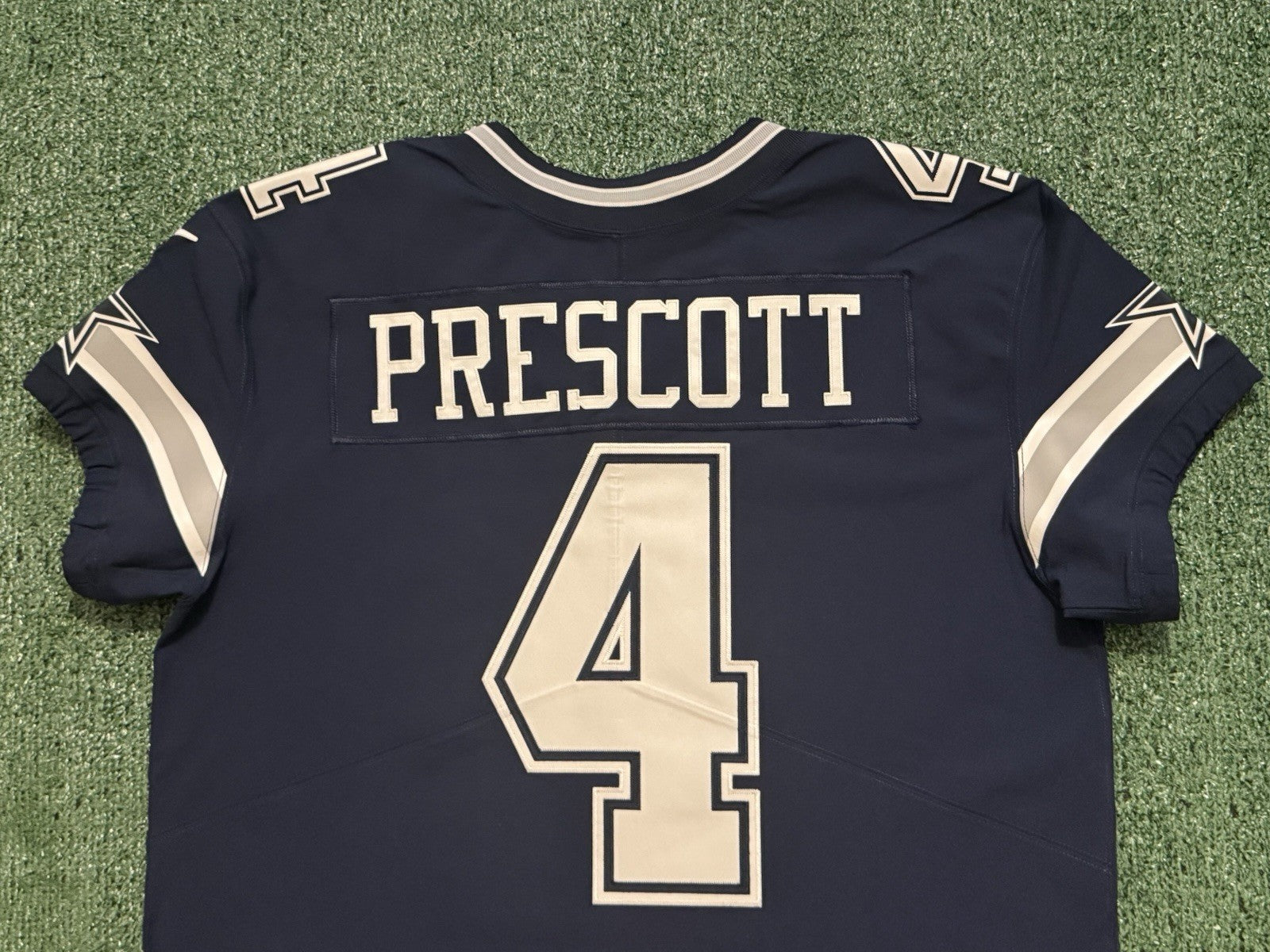 Dak Prescott Dallas Cowboys jersey #4 Nike Vapor Elite Jersey Navy Size 48 (XL) NFL