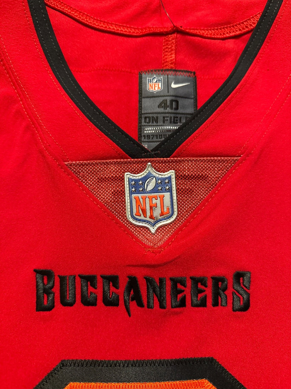 Baker Mayfield Tampa Bay Buccaneers Jersey #6 Nike Vapor Elite Red size 40 (Medium) NFL