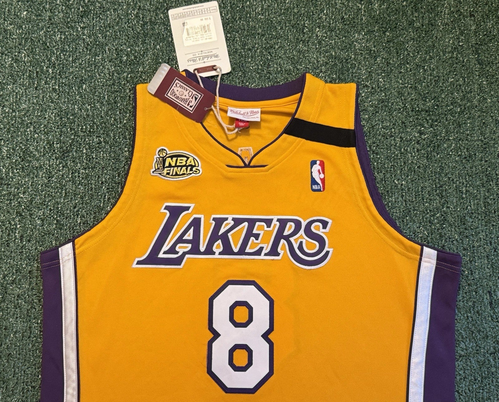 Kobe Bryant Los Angeles Lakers Jersey #24 Mitchell & Ness Authentic Gold Size 44 (L) NBA