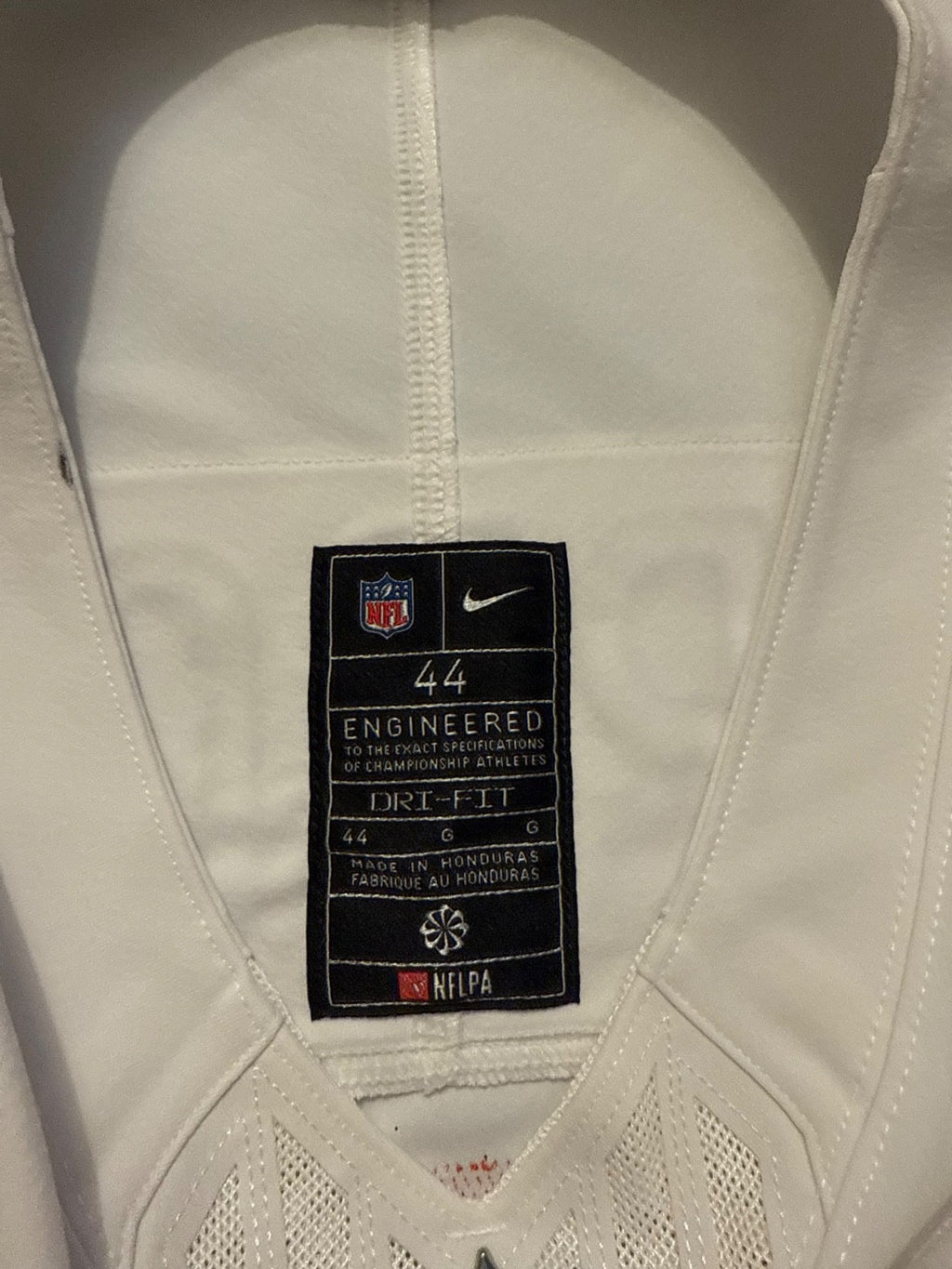 Joe Burrow Cincinnati Bengals Jersey #9 Nike Vapor FUSE Elite White Size 44 (L) NFL