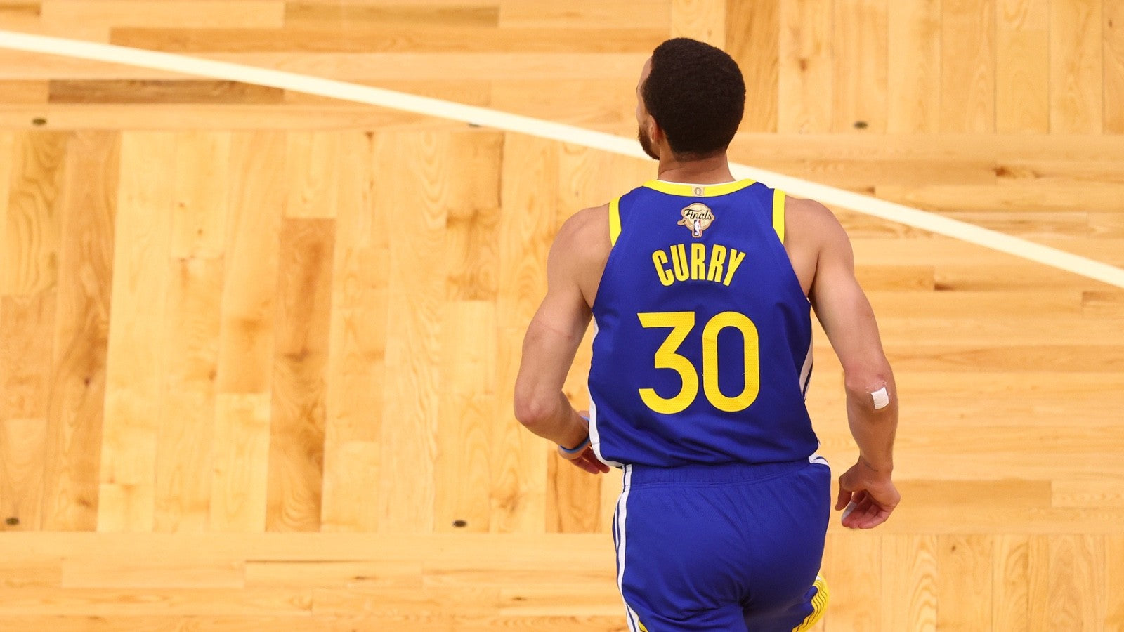Steph Curry Golden State Warriors Jersey #30 Nike ADV Authentic Blue Size 48 (L) NBA