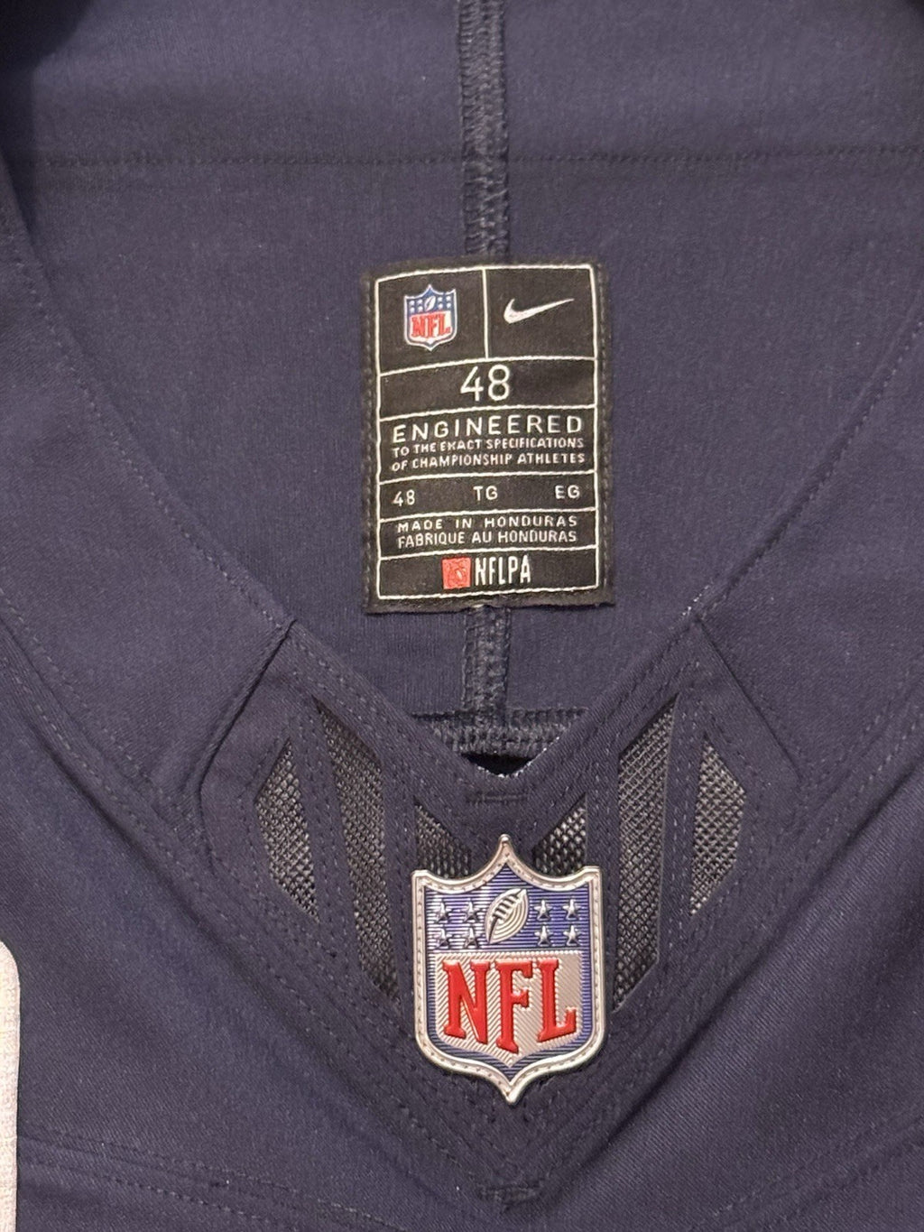 Caleb Williams Chicago Bears Jersey #18 Nike Vapor FUSE Elite Navy Size 48 (XL) NFL