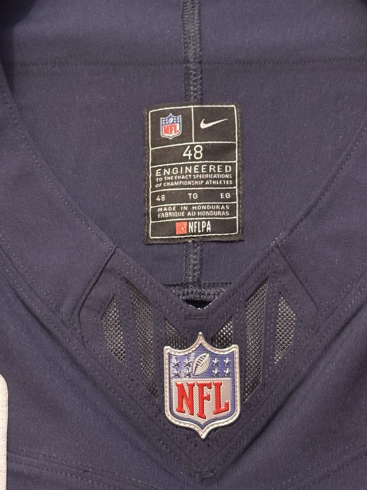 Caleb Williams Chicago Bears Jersey #18 Nike Vapor FUSE Elite Navy Size 48 (XL) NFL