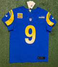 Matthew Stafford Los Angeles Rams Jersey #9 Nike Vapor FUSE Elite blue Size 40 (Medium) NFL