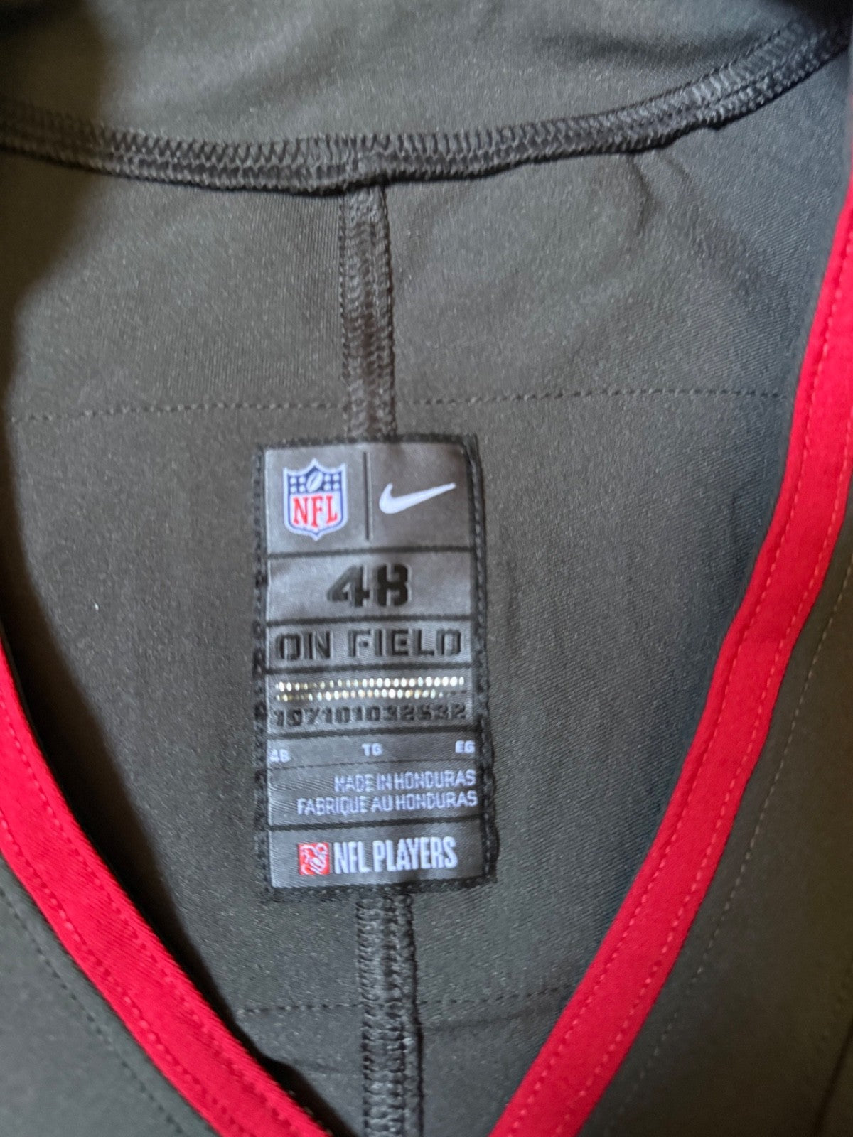 Tom Brady Tampa Bay Buccaneers Jersey #12 Nike Vapor Elite Gray size 48 (XL) NFL