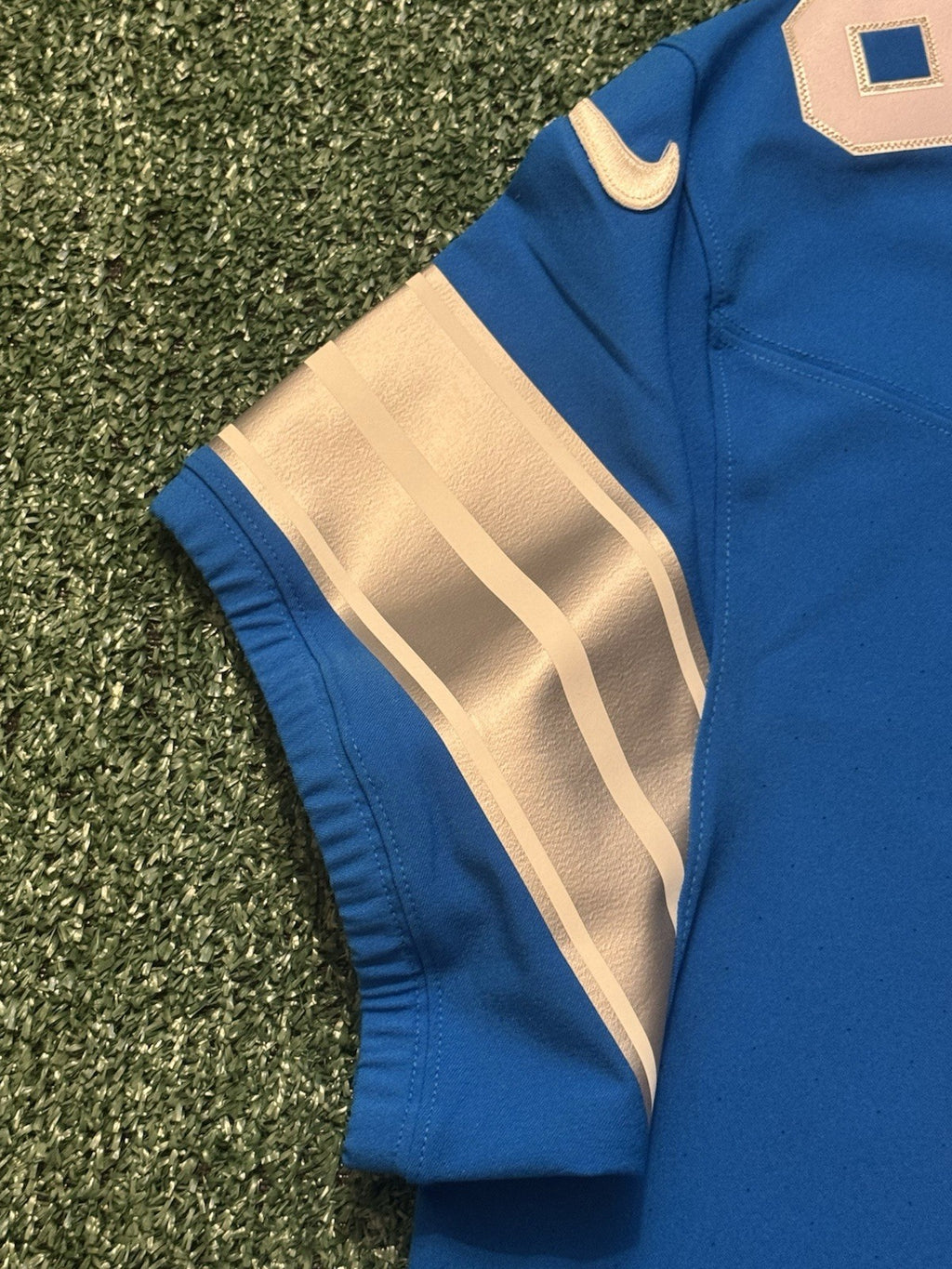 Jared Goff Detroit Lions Jersey #16  Nike Vapor FUSE Elite Blue Size 48 (XL) NFL