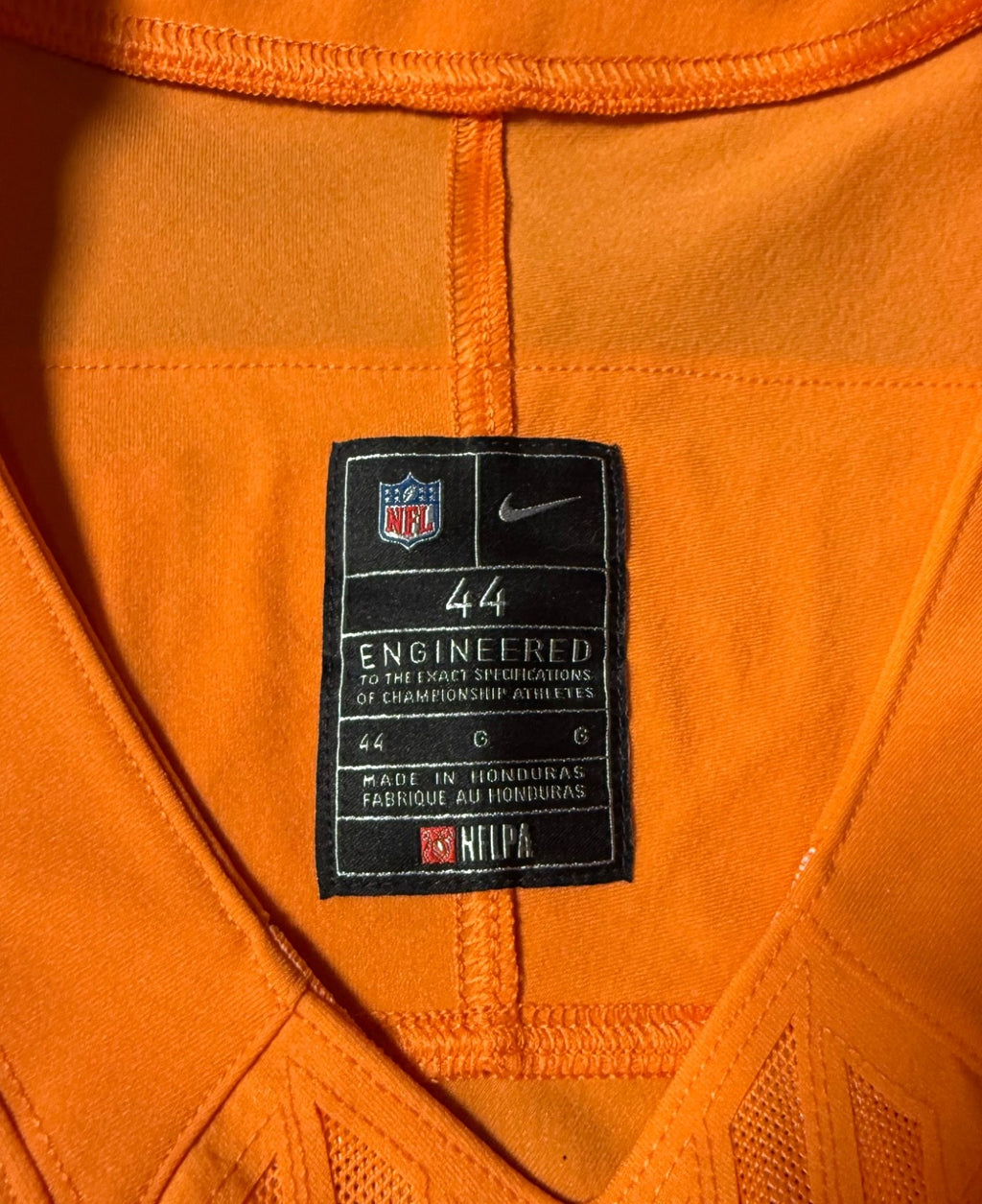 Mike Evans Tampa Bay Buccaneers Jersey #13 Nike Vapor FUSE Elite Orange Creamsicle Size 44 (Large) NFL
