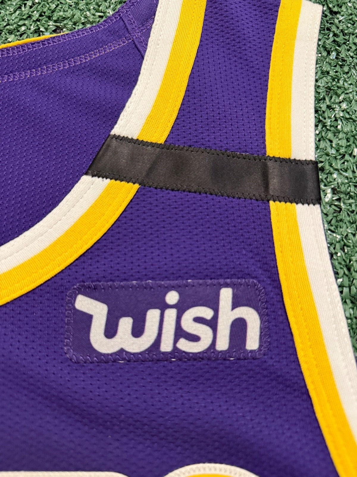 LeBron James Los Angeles Lakers Jersey #23 Nike VaporKnit Authentic Purple Size 48 (L) NBA