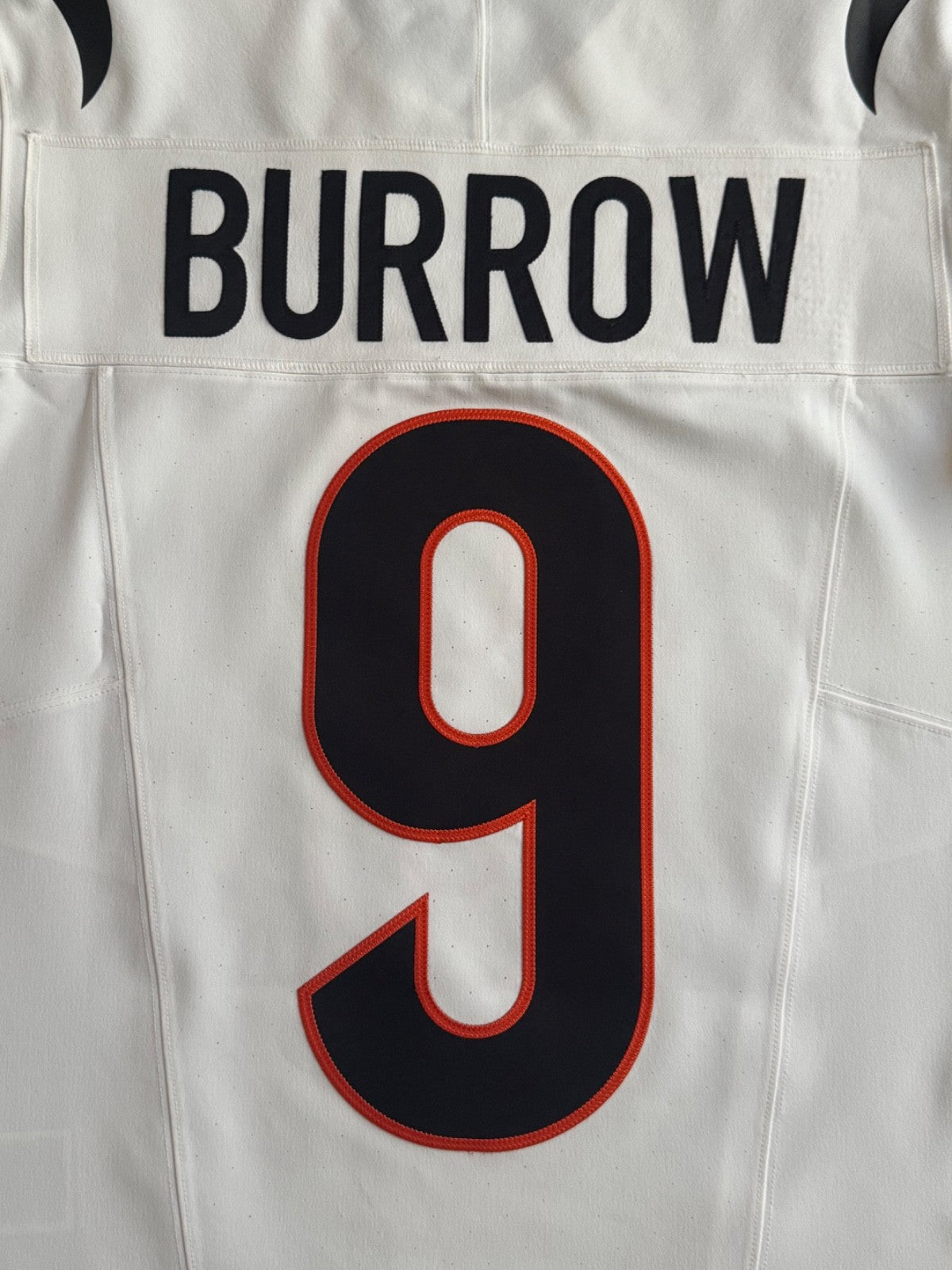 Joe Burrow Cincinnati Bengals Jersey #9 Nike Vapor FUSE Elite White Size 40 (M) NFL