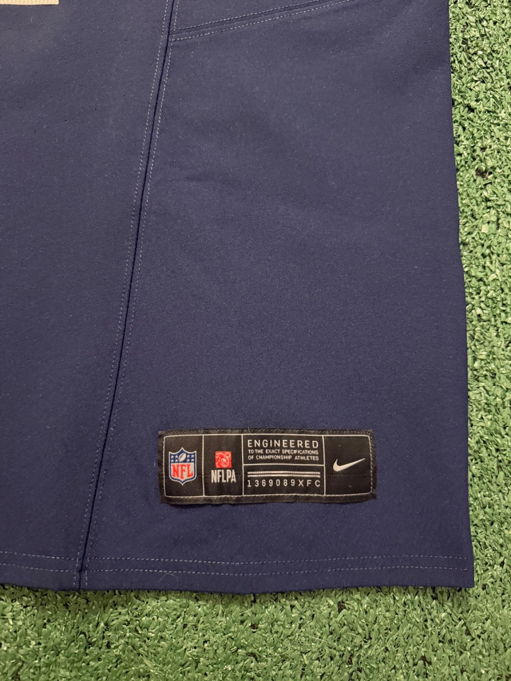 Dak Prescott Dallas Cowboys Jersey #4 Nike Vapor Fuse Elite Navy Size 44 (Large) NFL